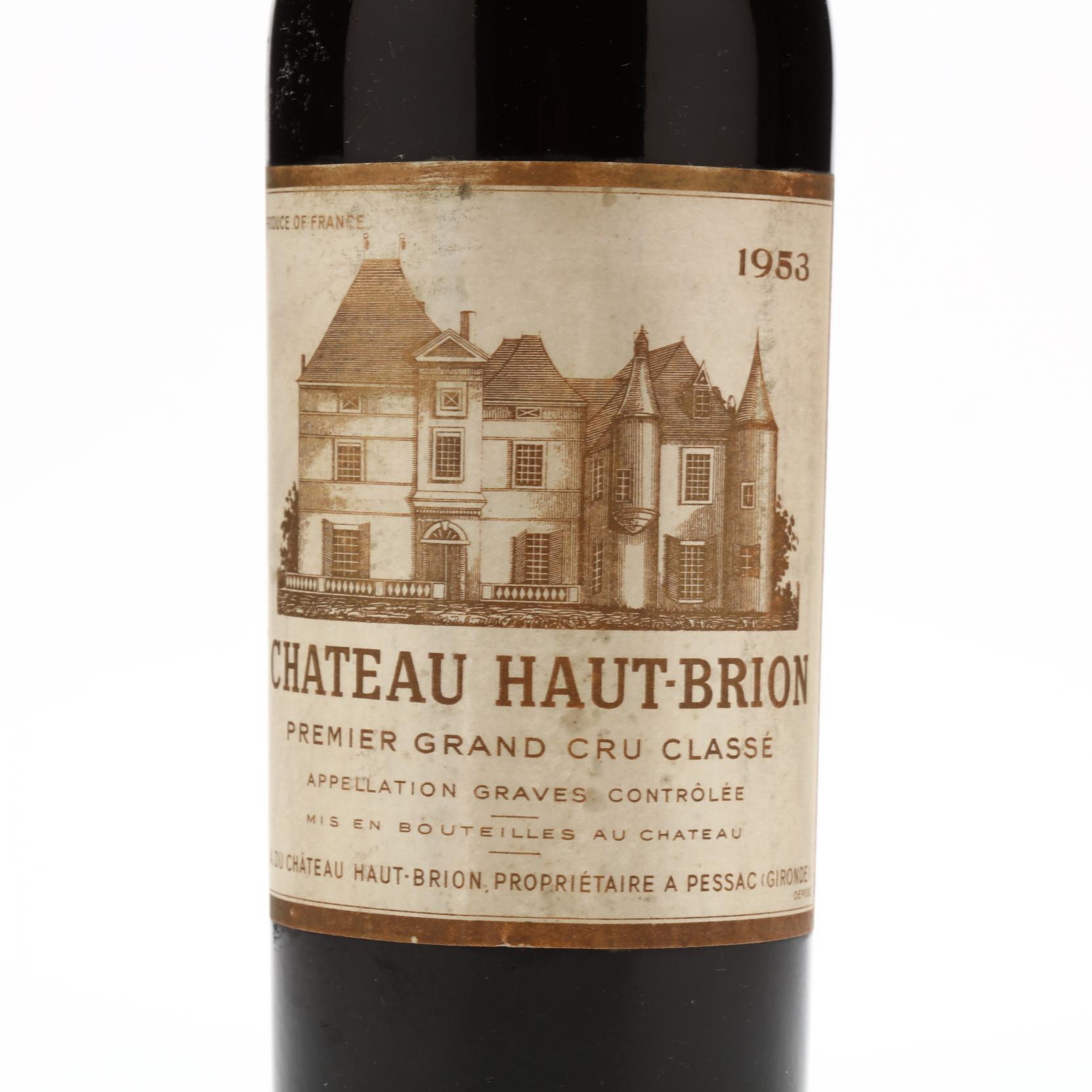【25％OFF】 Chateau Haut Brion - Vintage 1953 (Lot 5265 - Single-Owner 世界
