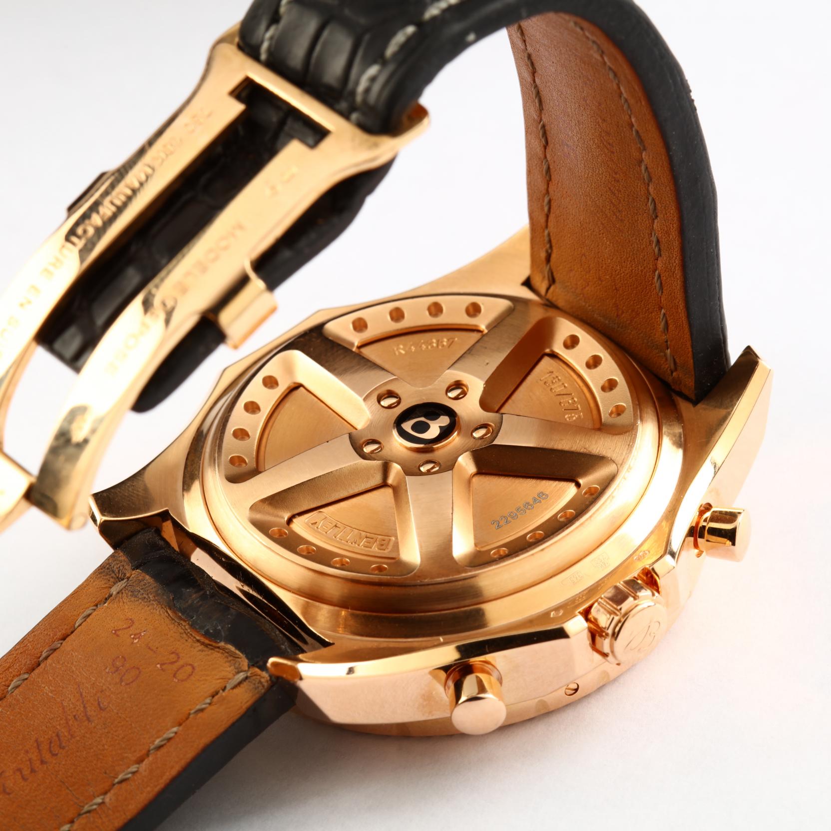 Gent's 18KT Rose Gold Breitling 