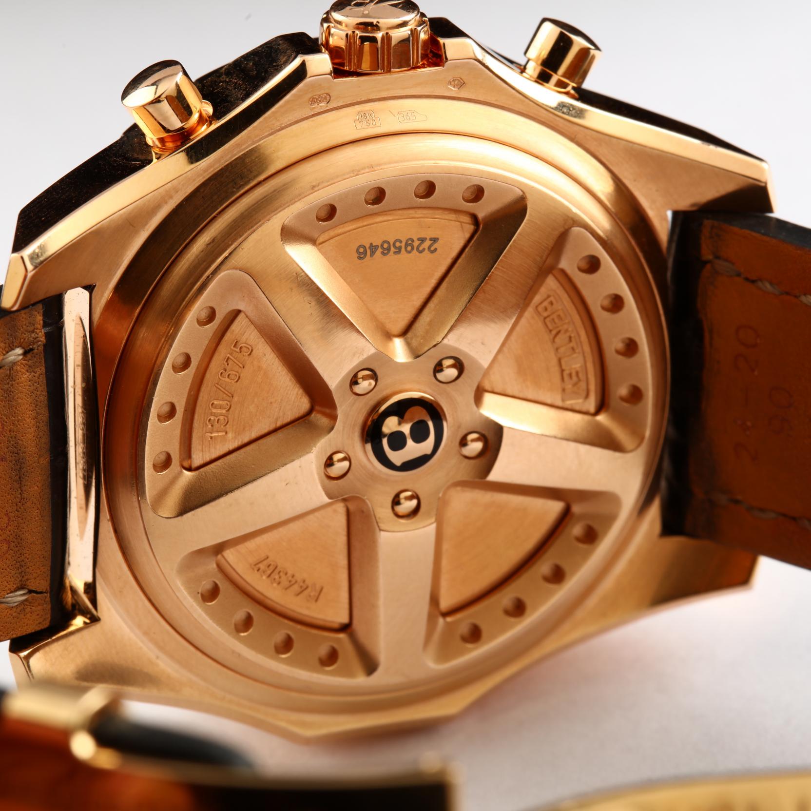 Gent's 18KT Rose Gold Breitling 