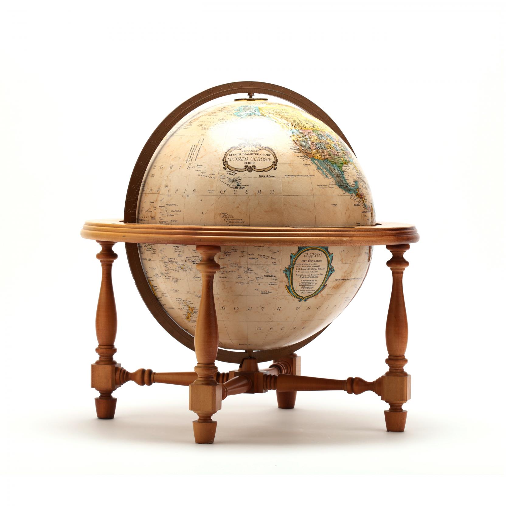 Replogle 12 Inch World Classic Series Globe (Lot 1218 - The July