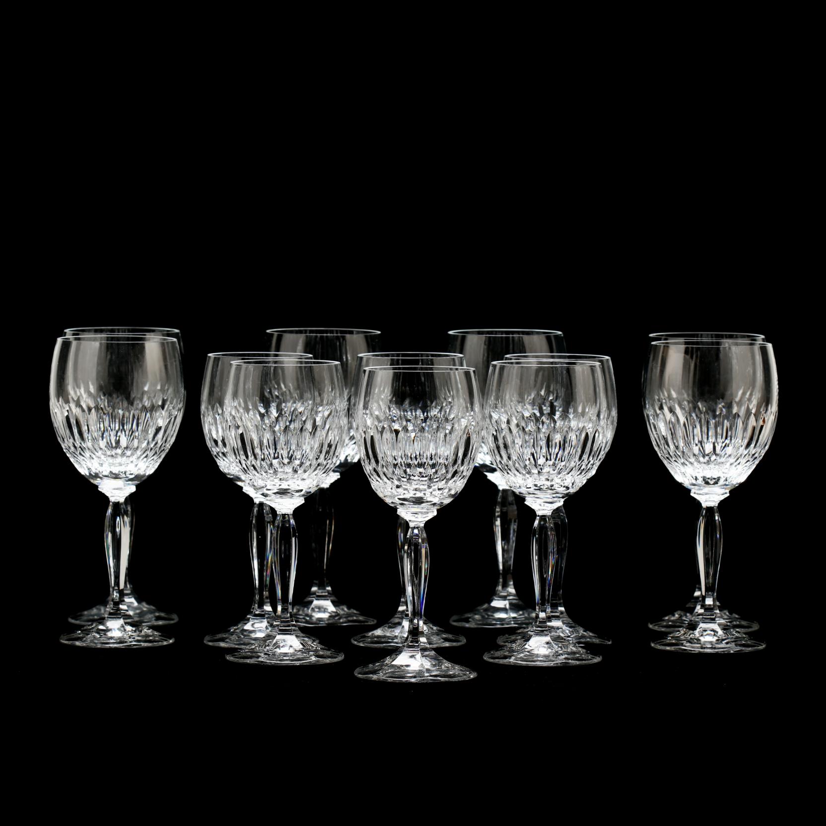 Cristallerie Zwiesel, Set of Twelve Stems (Lot 372 - The August