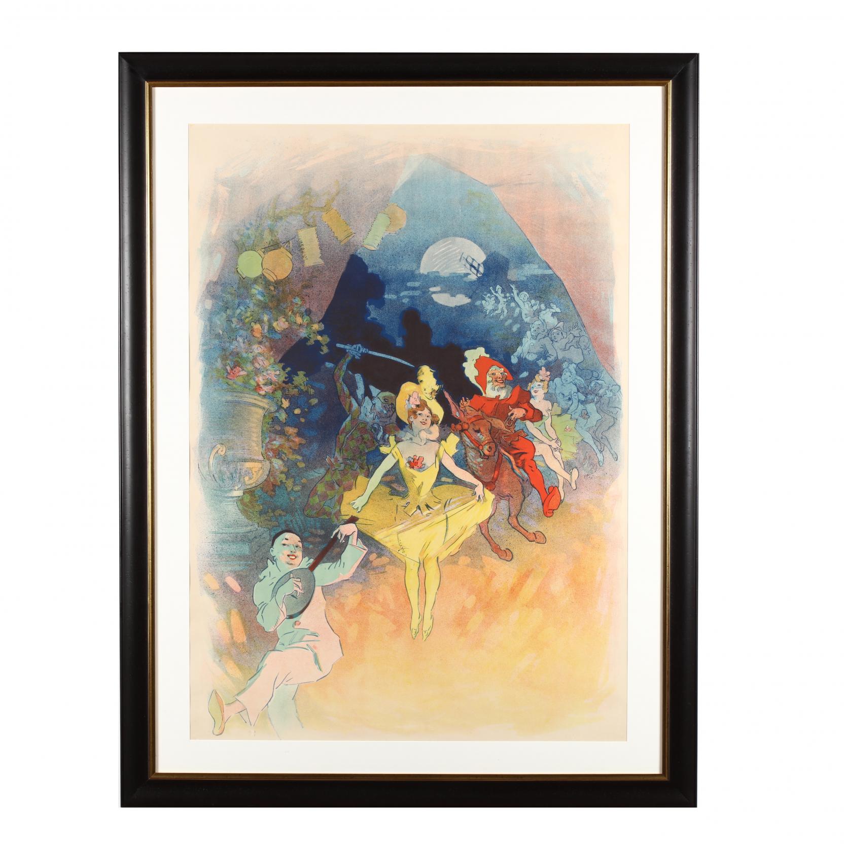 Jules Chéret (French, 1836-1932), Musée Grévin: Théâtre les