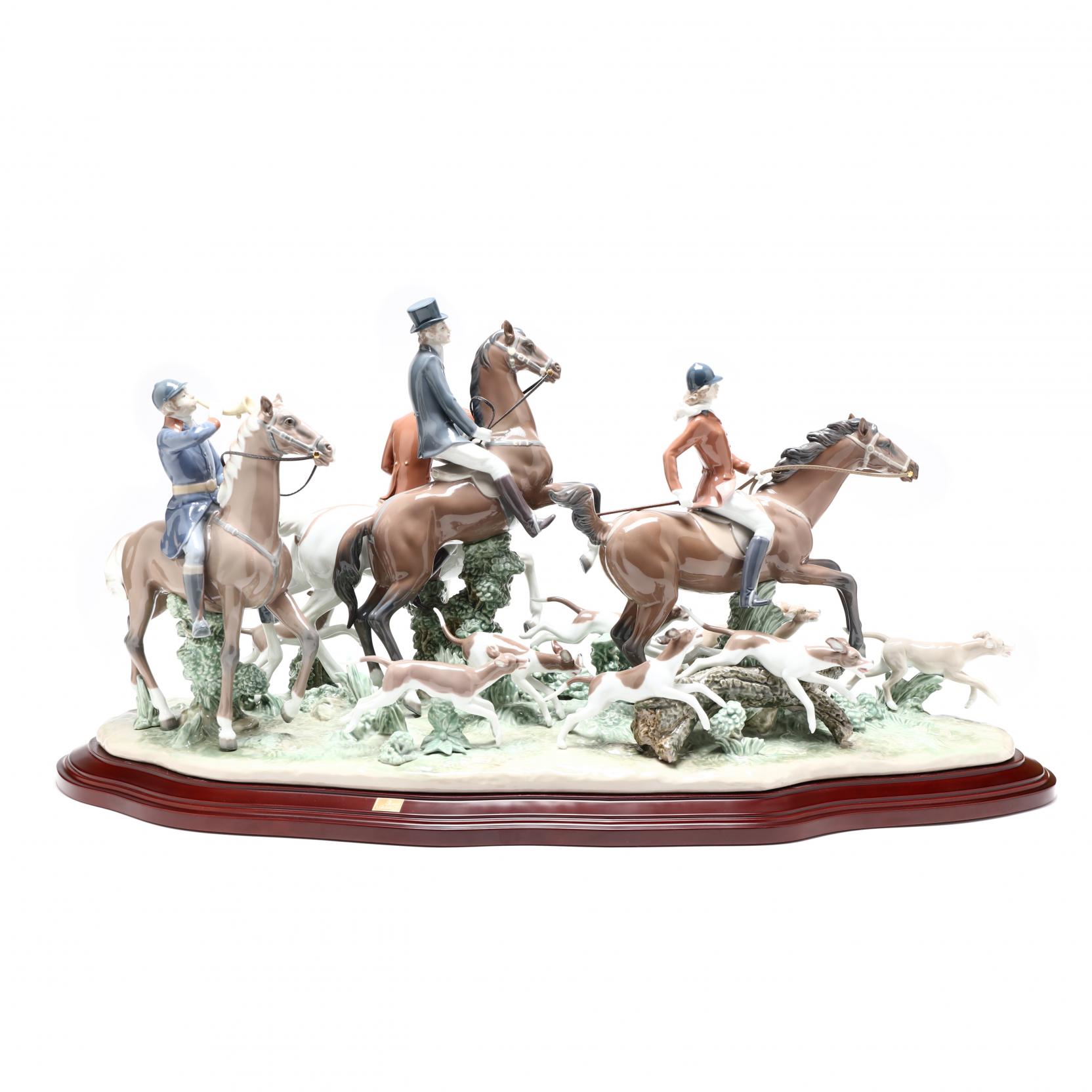 Lladro Limited Edition Fox Hunt 01005362 (Lot 1009 - The November