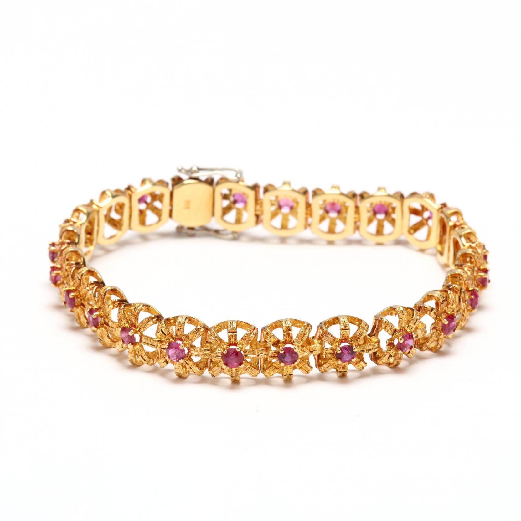 18kt-gold-and-ruby-bracelet