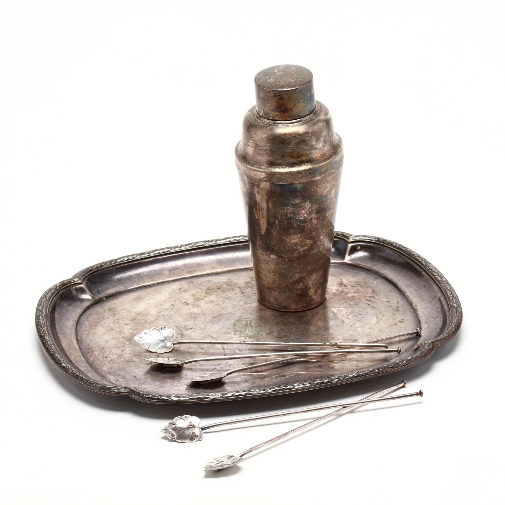 vintage-silver-cocktail-grouping