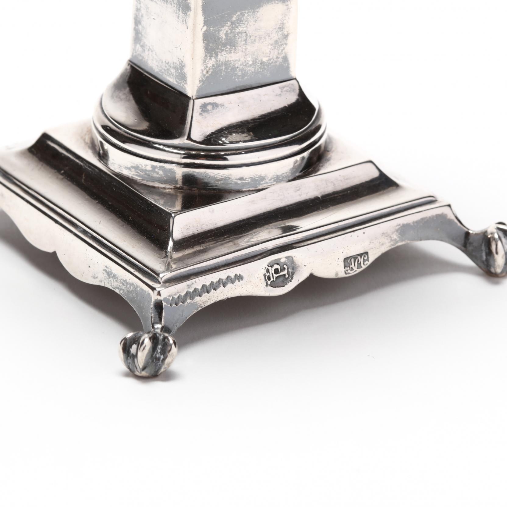An Antique Portuguese Silver Toothpick Holder (Lot 1016