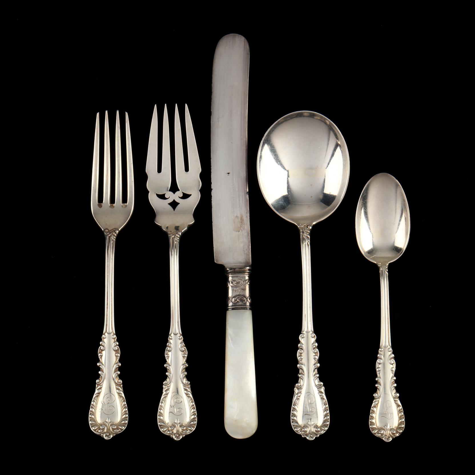 Details about   Romaine by Reed & Barton Sterling Silver Cream Soup Spoon 6" 