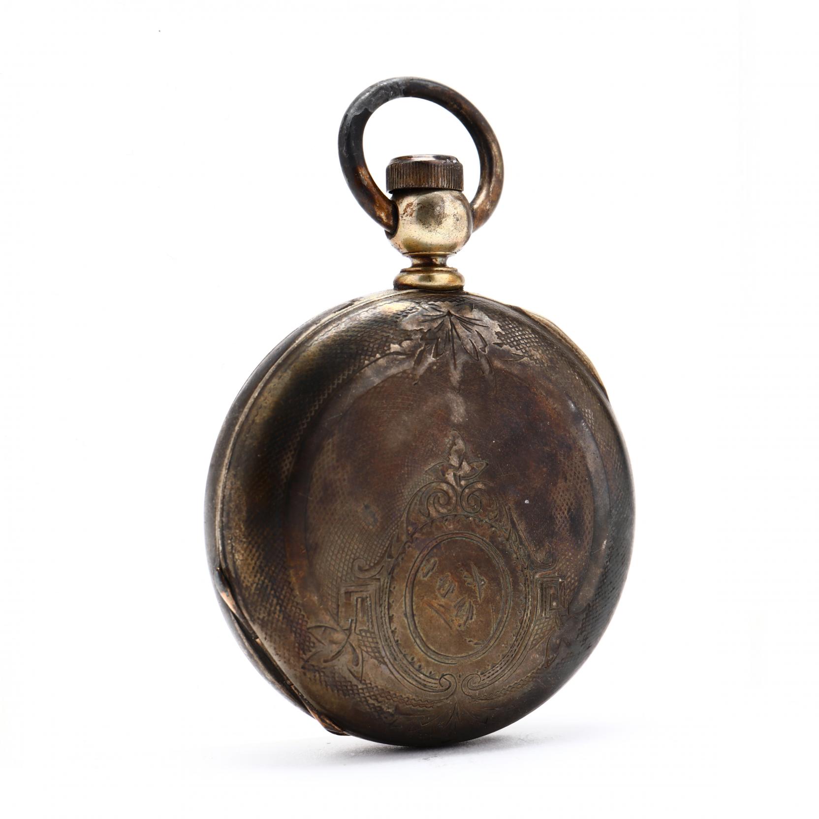 A Dueber Coin Silver Hunter Case Pocket Watch Lot 341 August Gallery AuctionAug 4 2018 9 00am