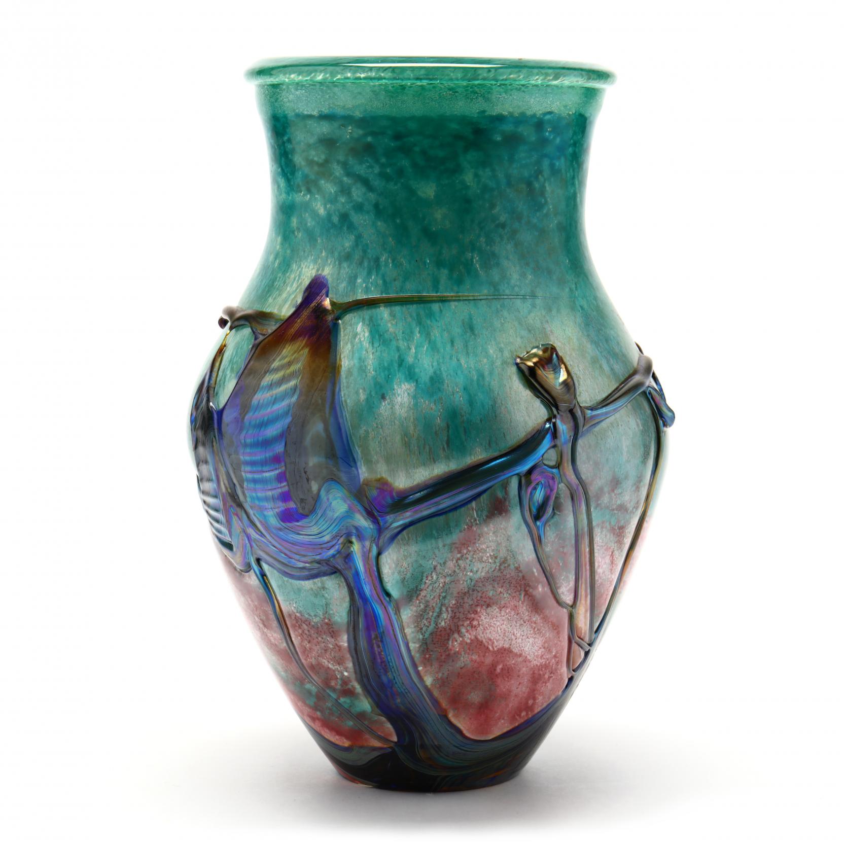 再値下げ Jean Claude Malarmey Vase Large ceramic vase by Jean-Claude Malarmey - Galerie Paola