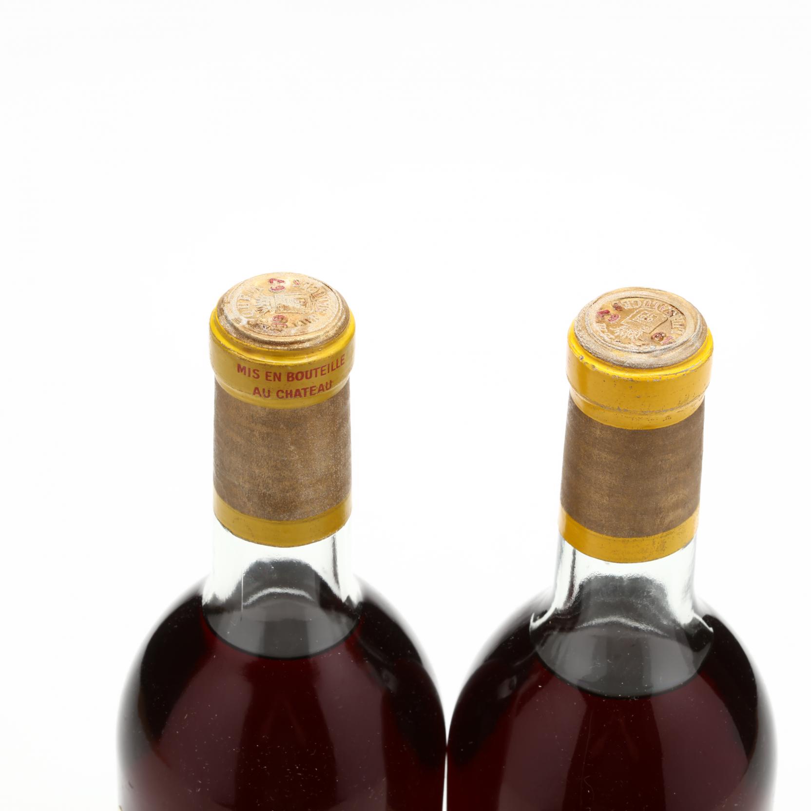 Chateau d'Yquem - Vintage 1967 (Lot 4194 - The September Chateau d'Yquem - Vintage 1967 (Lot 4194 - The September