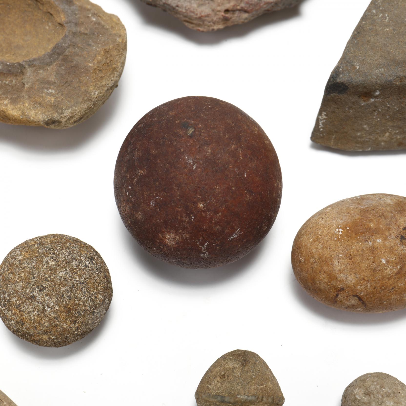 Large Grouping of Prehistoric Indian Artifacts and Natural