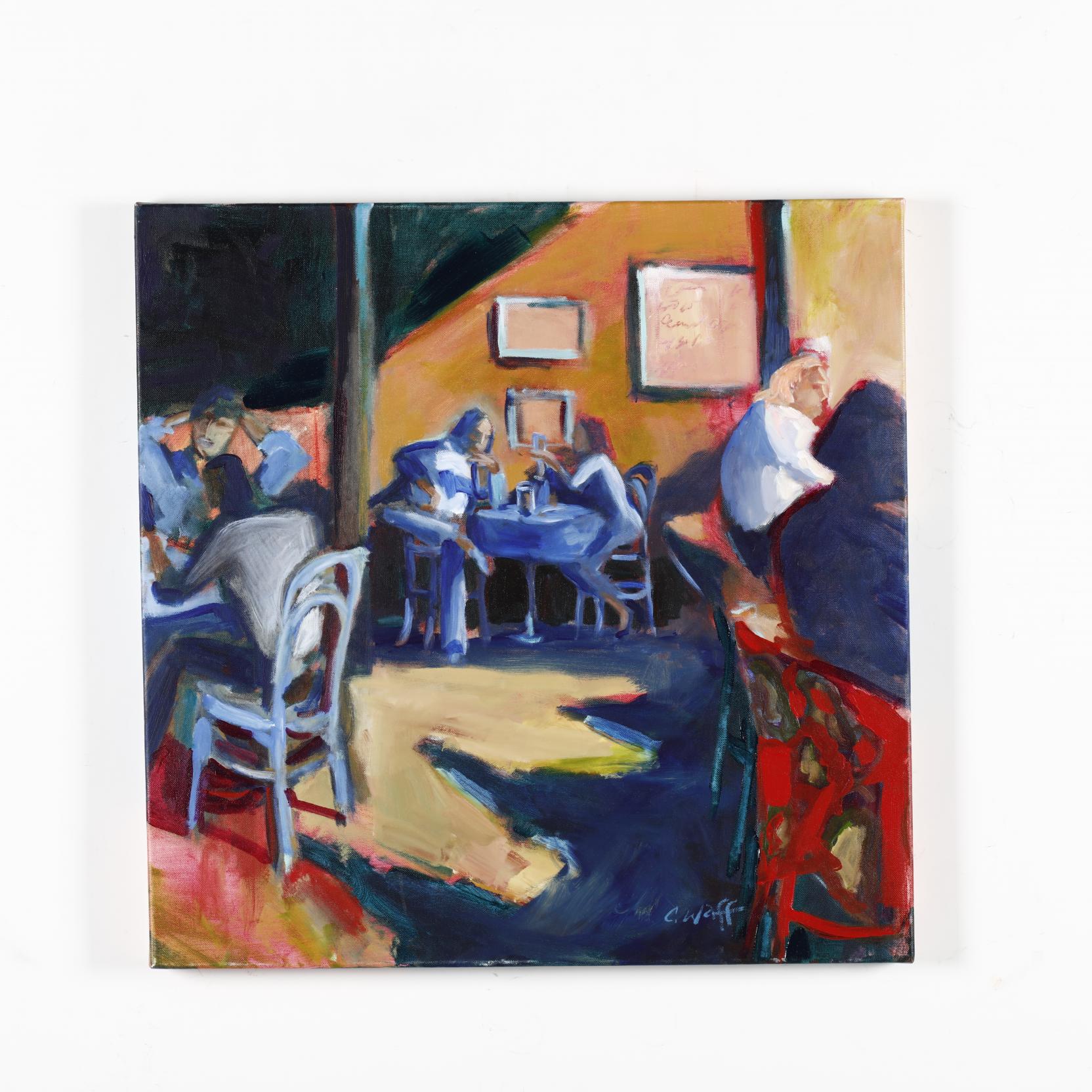 Cam Waff (NC/NY), Café Scene (Lot 1153 - Icons of DesignNov 21
