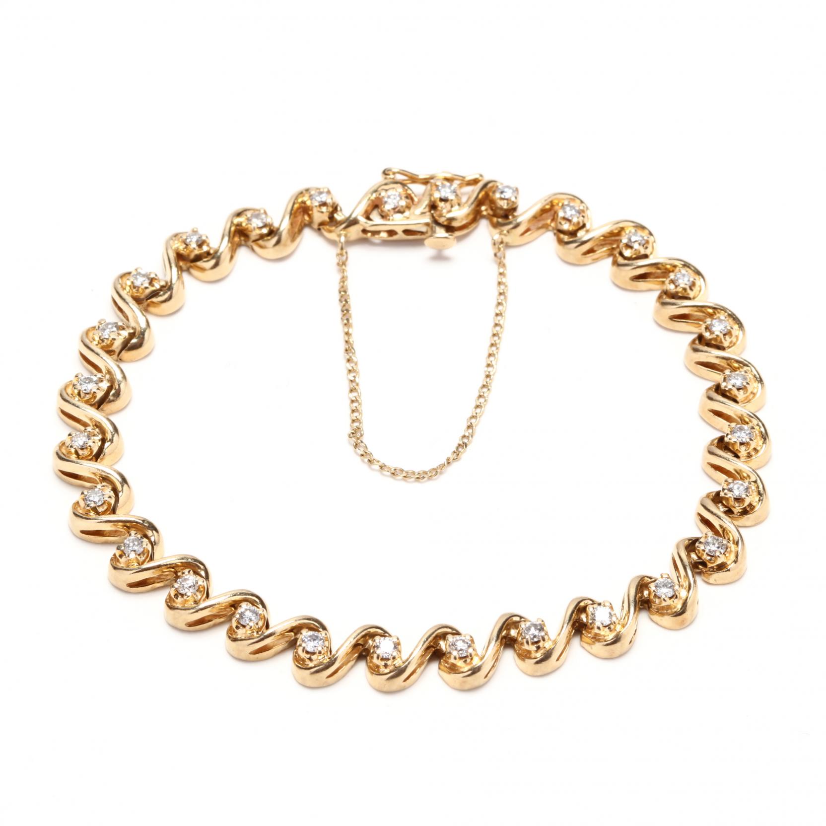 14kt-diamond-line-bracelet