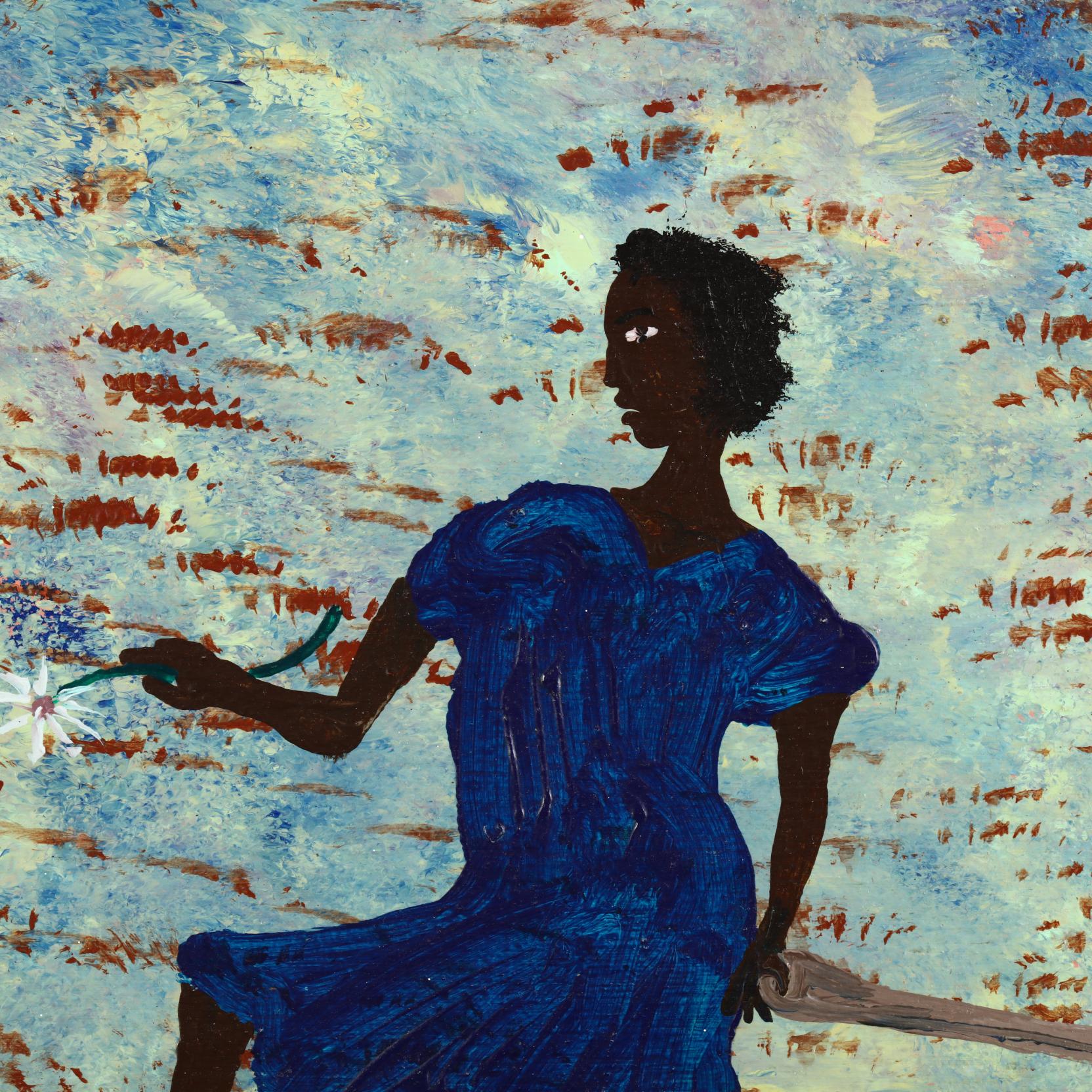 Folk Art Painting, Black Joe Jackson, (GA, 1920-1997) Findn Floz