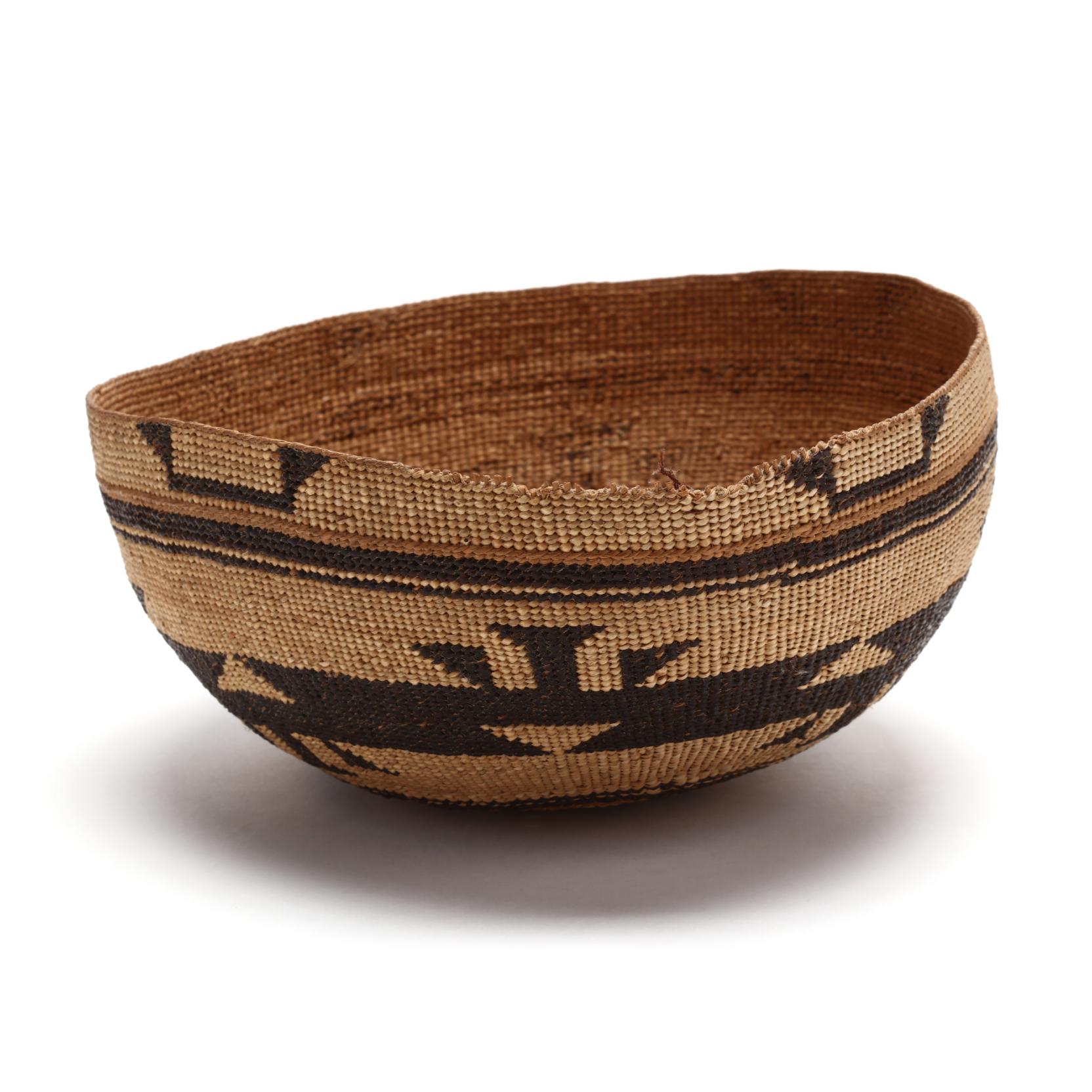 A Native American Hupa Basket (Lot 1399 - Important Spring AuctionMar 2,  2019, 10:00am)