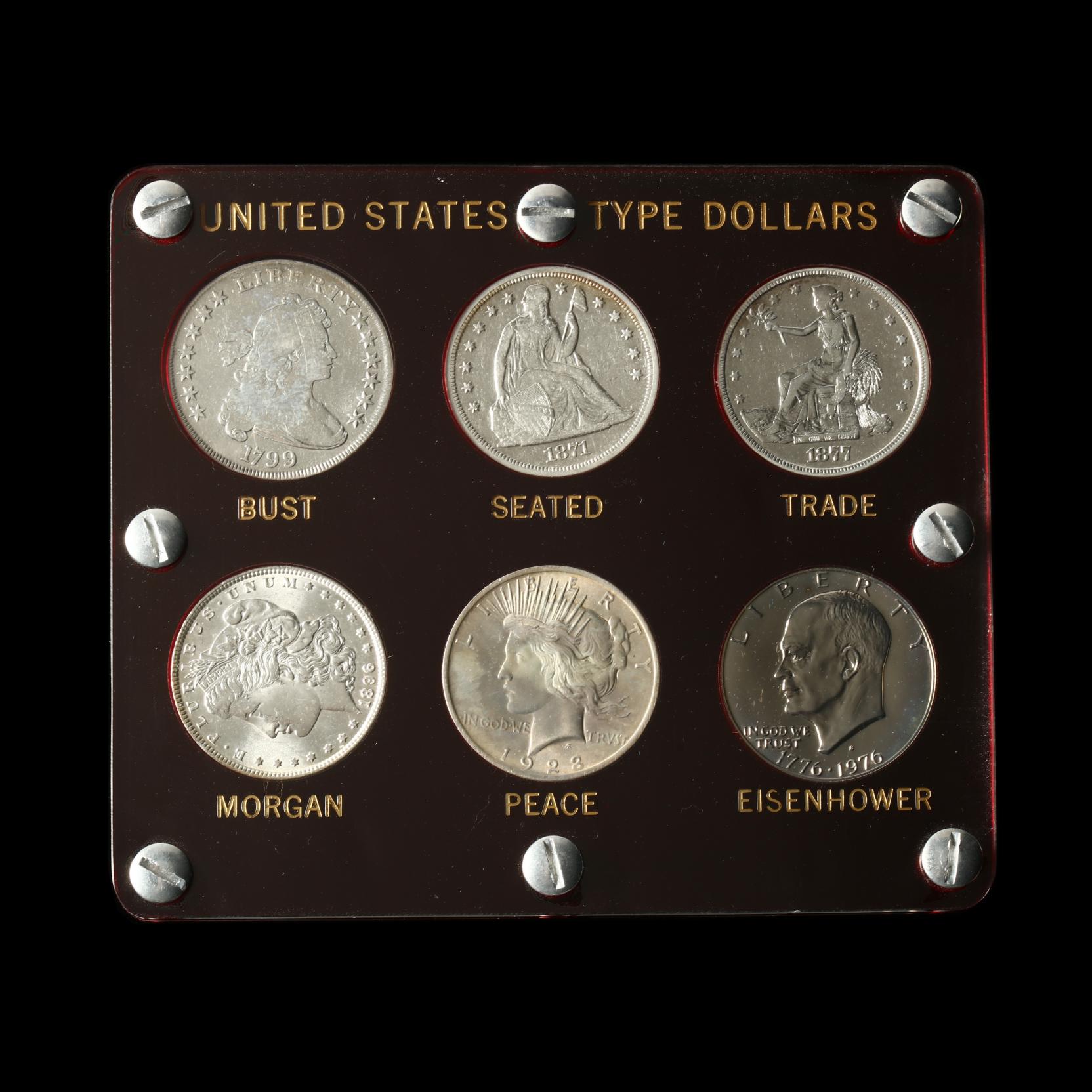 Proof Coin Set 6点セット 旧貨幣 SET of 1977-1980 USSR 6 coins with original box, Moscow