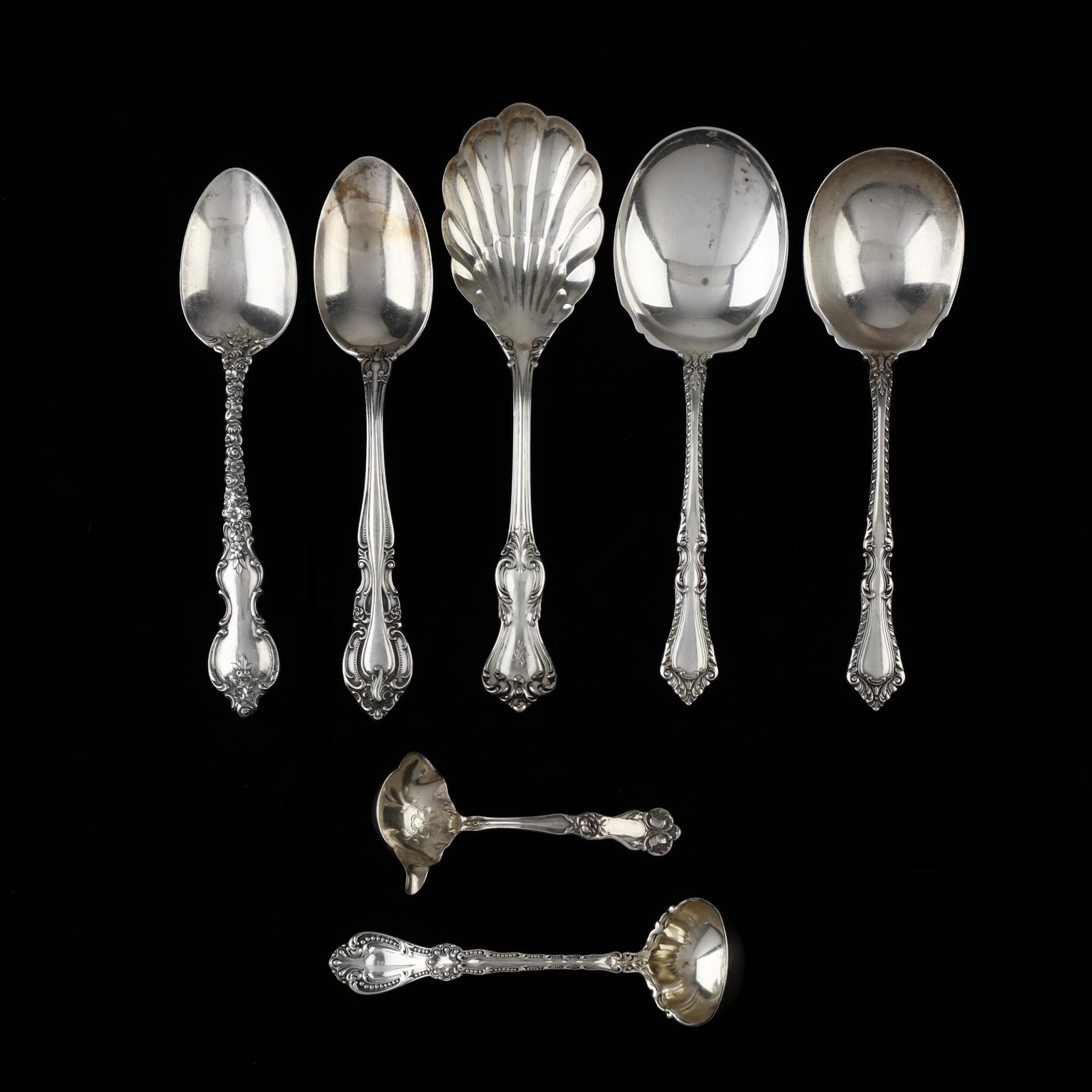 seven-sterling-silver-servers