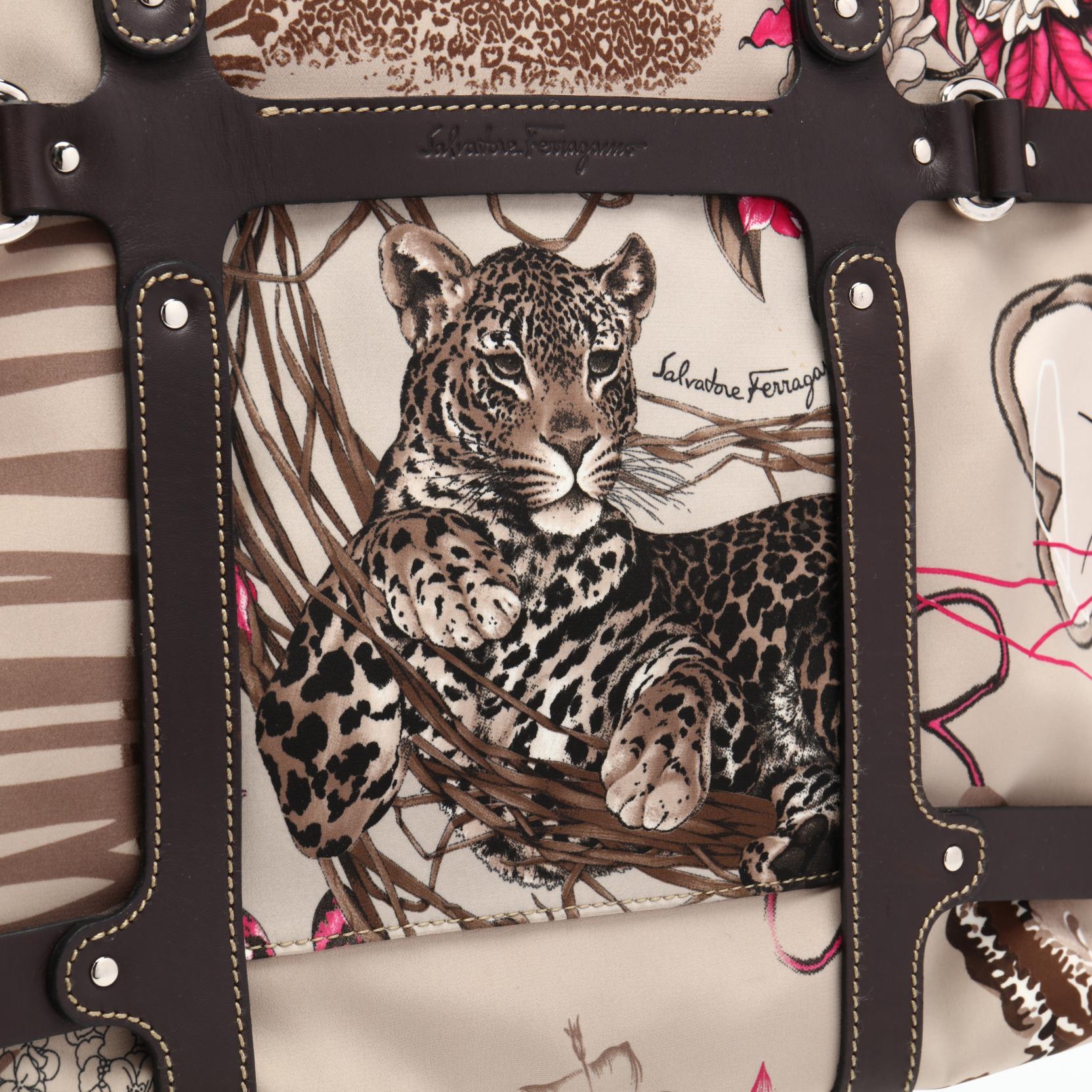Leopard Print Handbag, Salvatore Ferragamo (Lot 280 - May