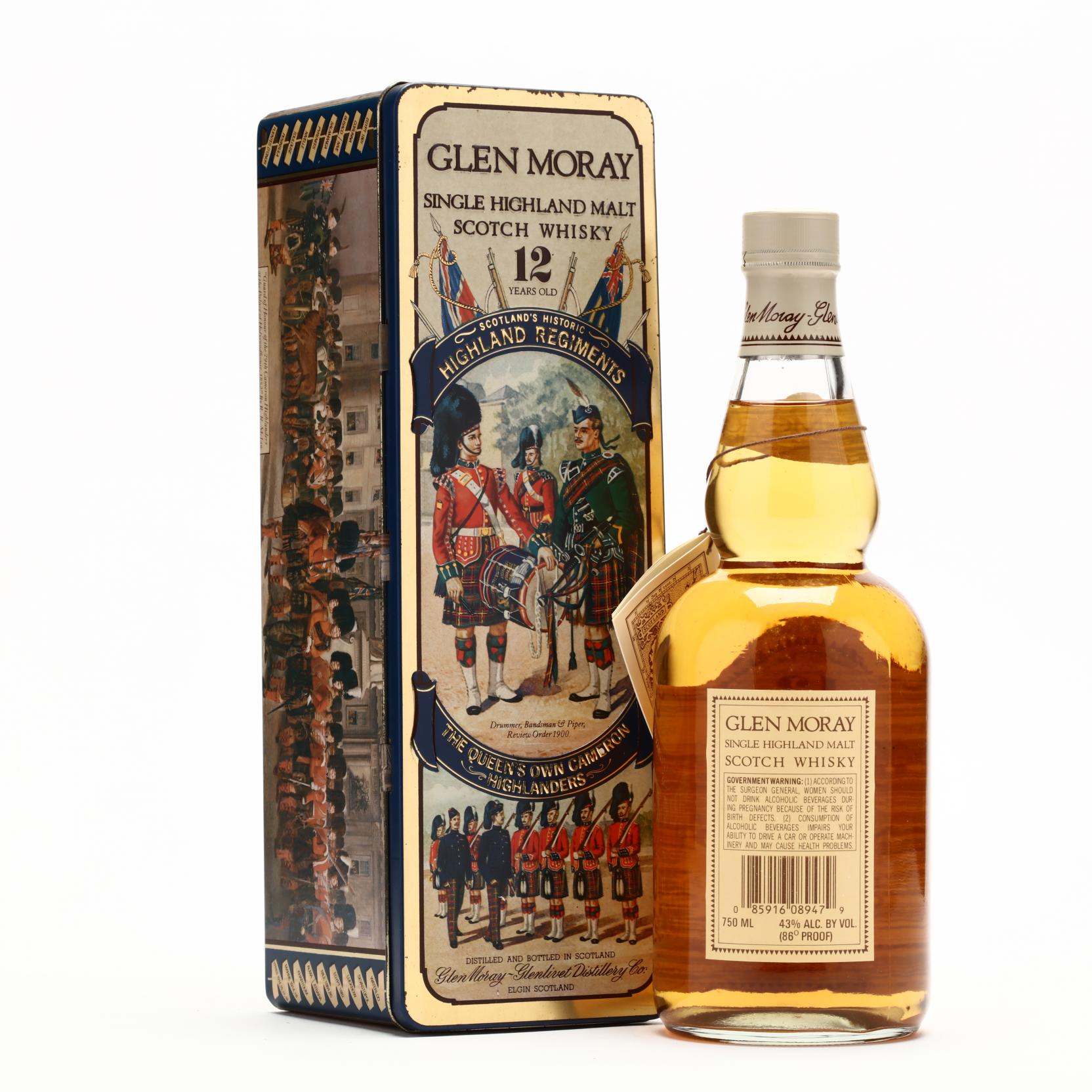 Glen Moray 1993 シングルモルトウイスキー Glen Moray Single Highland Malt Scotch Whisky - Vintage 1993