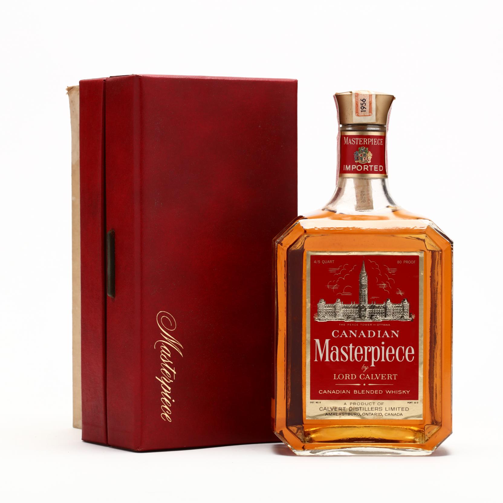 Lord Calvert Masterpiece Canadian Whisky (Lot 2235 - Rare Spirits 