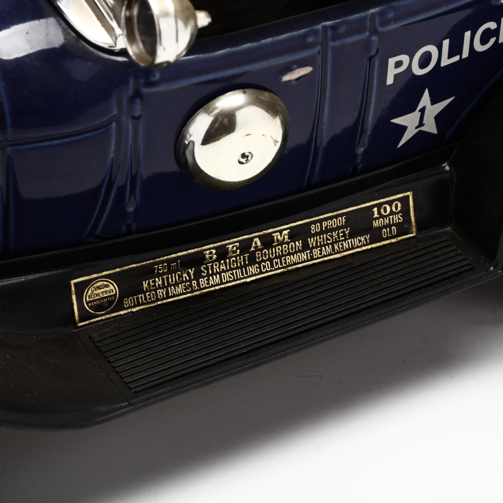 Jim Beam Police Car Decanter Unopened The Best Picture Of Beam