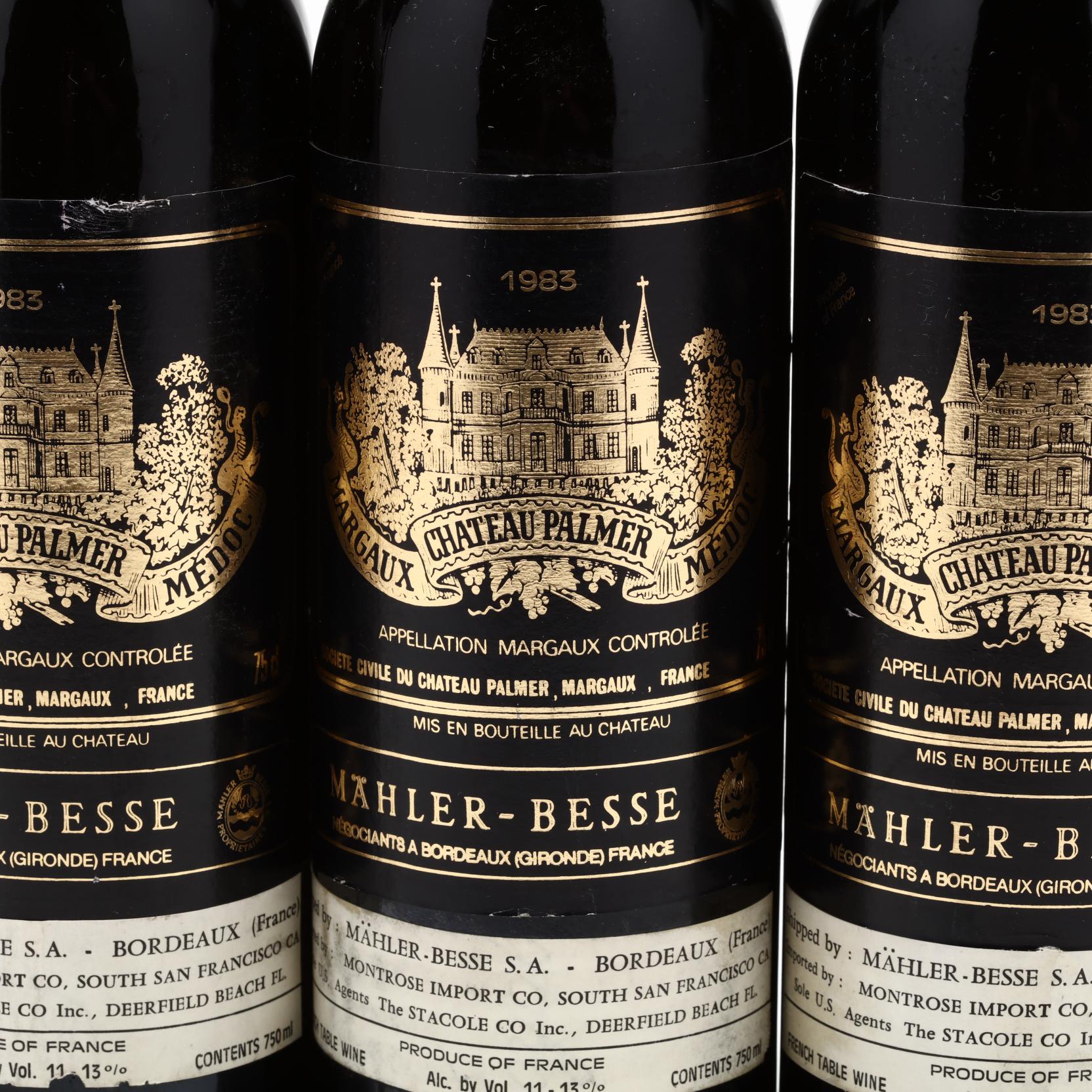 Chateau Palmer - Vintage 1983 (Lot 2099 - Rare Spirits & Fine