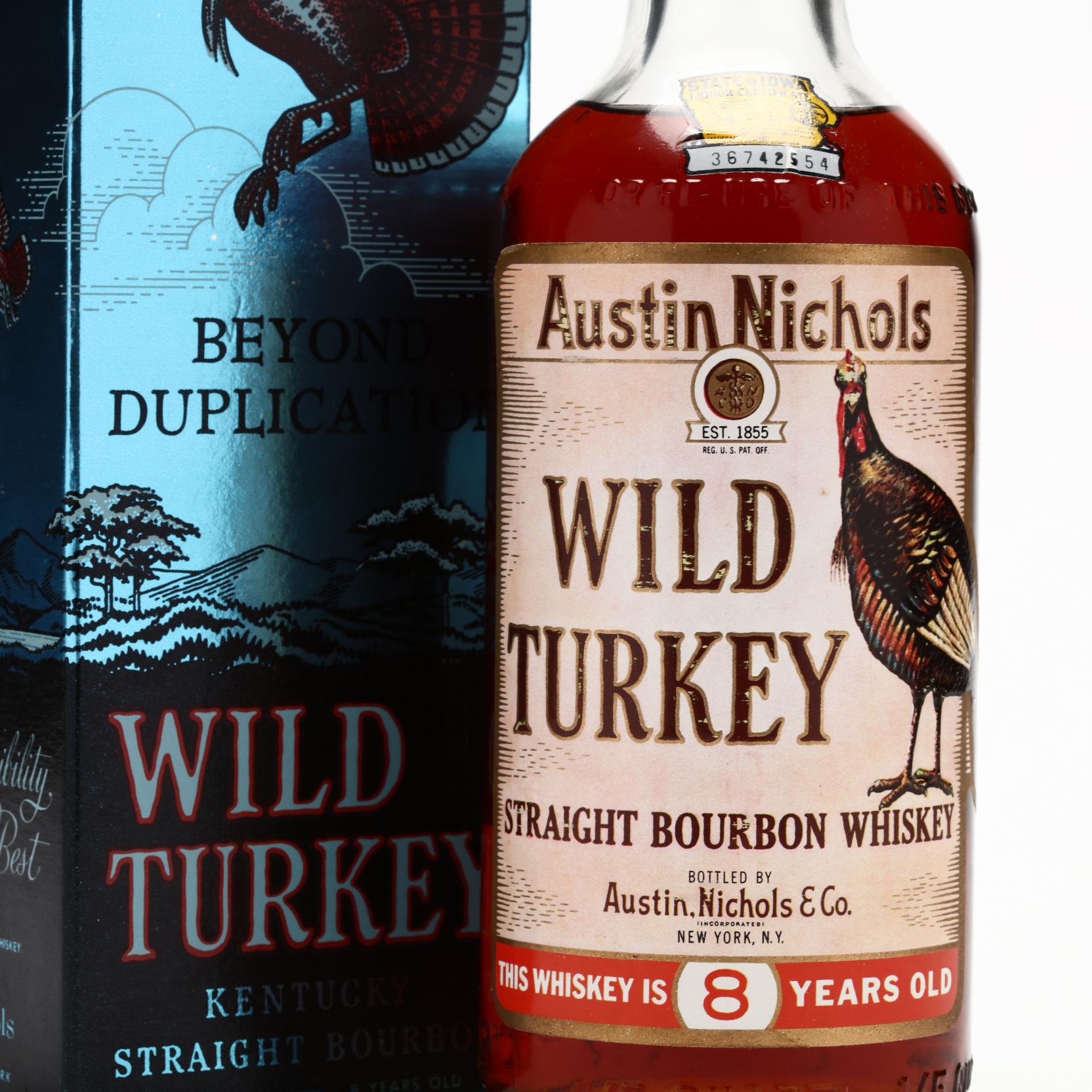 Wild Turkey Bourbon Whiskey (Lot 2267 - Rare Spirits & Wild Turkey Bourbon Whiskey (Lot 2267 - Rare Spirits &
