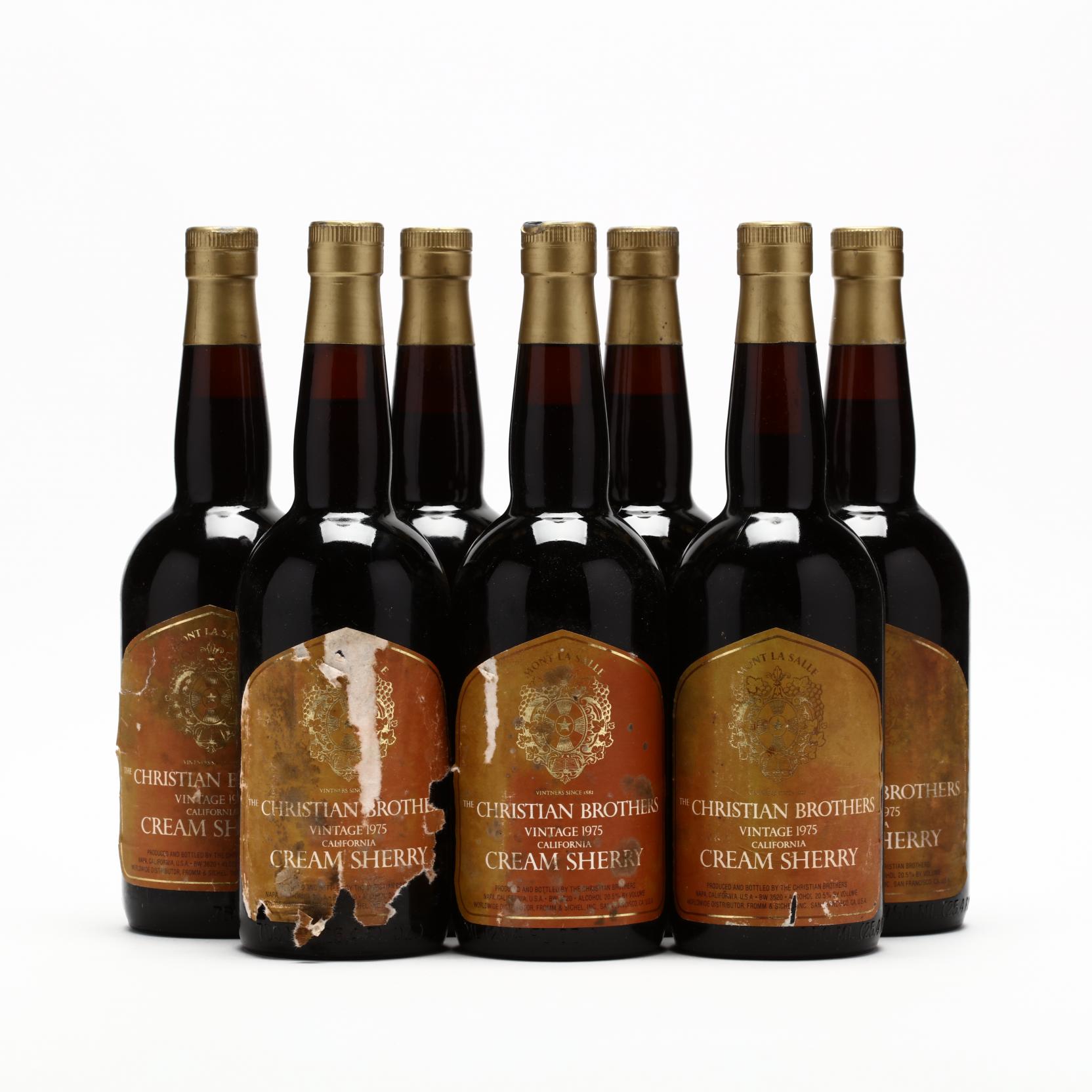 Christian Brothers Cream Sherry - Vintage 1975 (Lot 3019 - Online