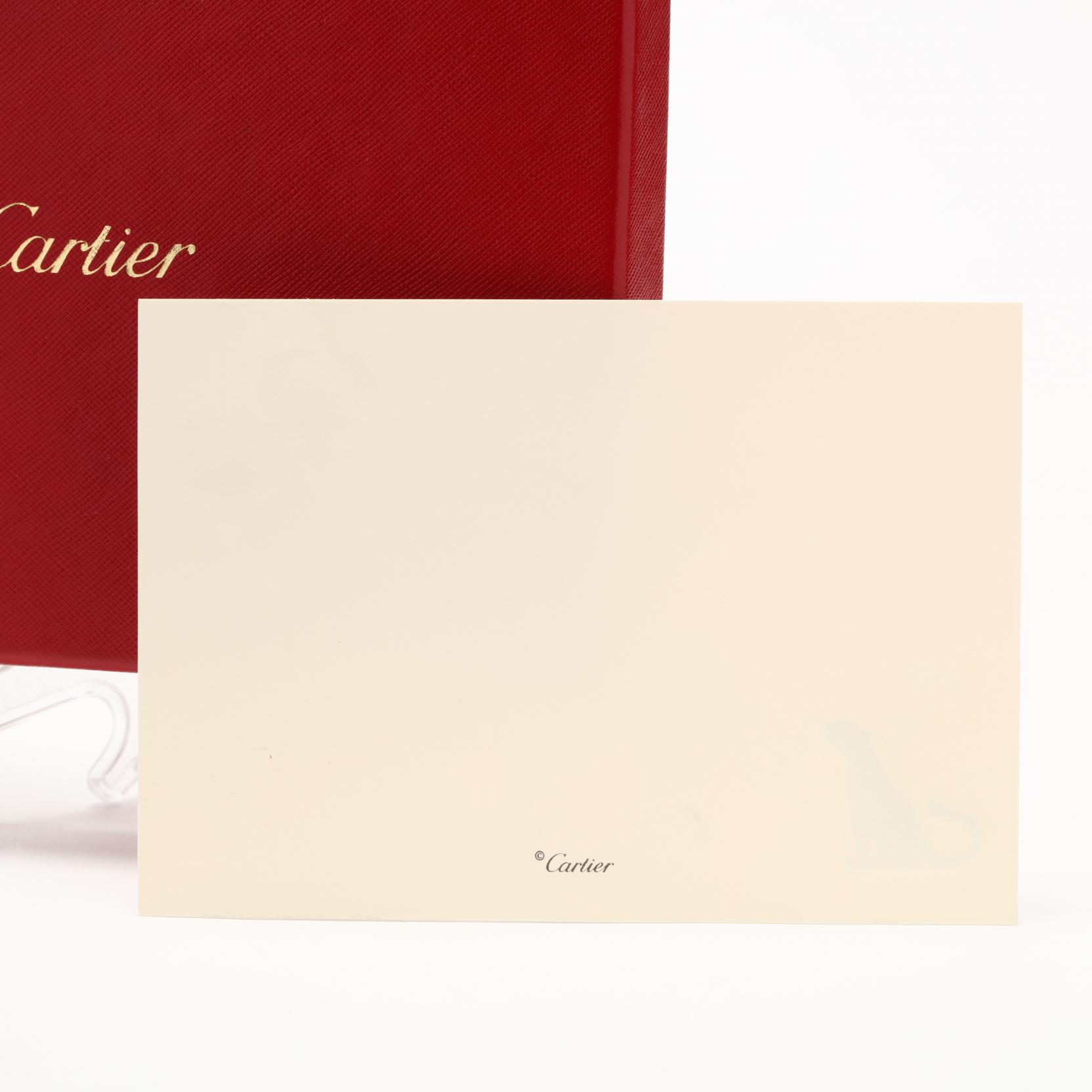 Cartier Pen and Note Cards (Lot 352 - 20th Annual Memorial