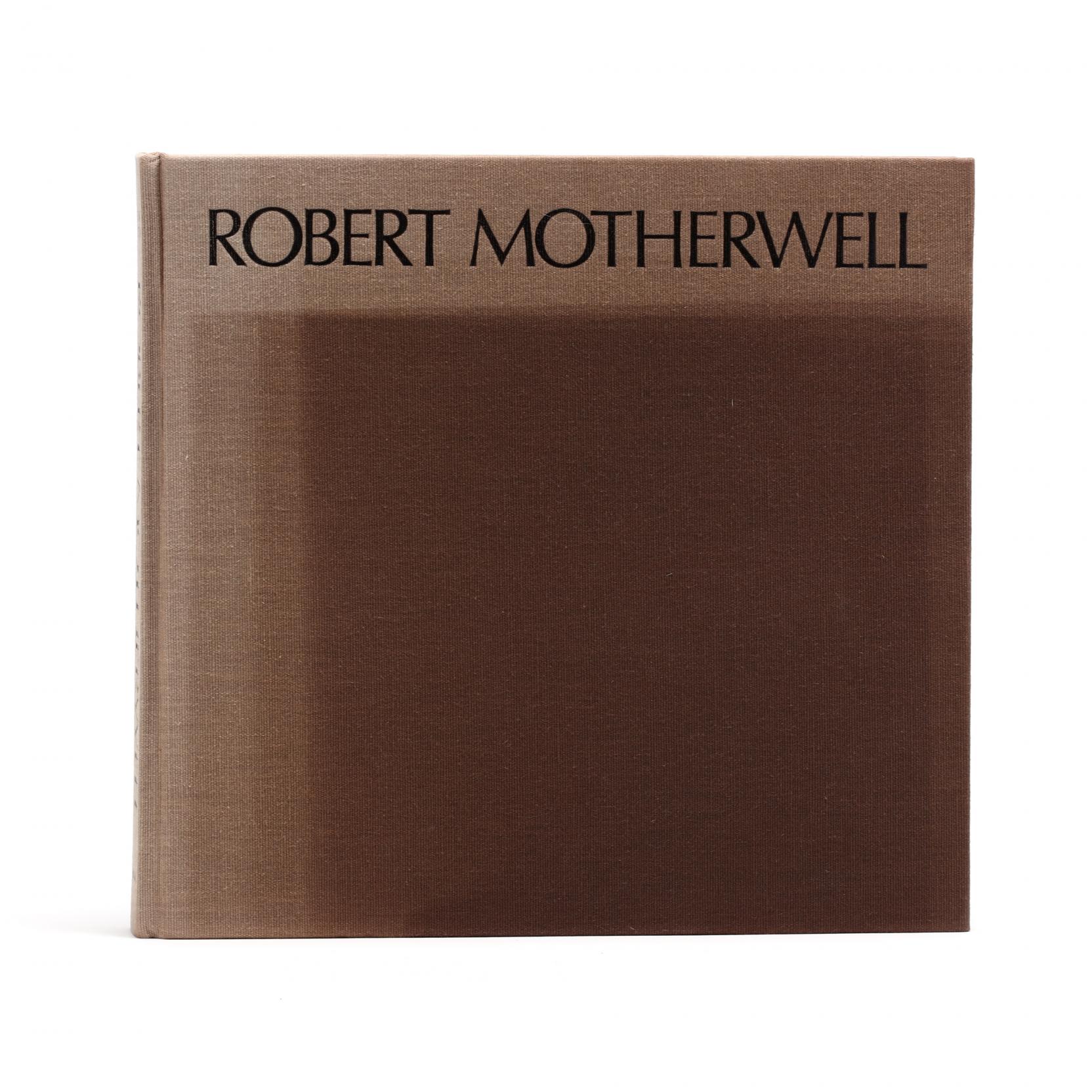 H. H. Arnason, Robert Motherwell, Signed by Motherwell (Lot 645