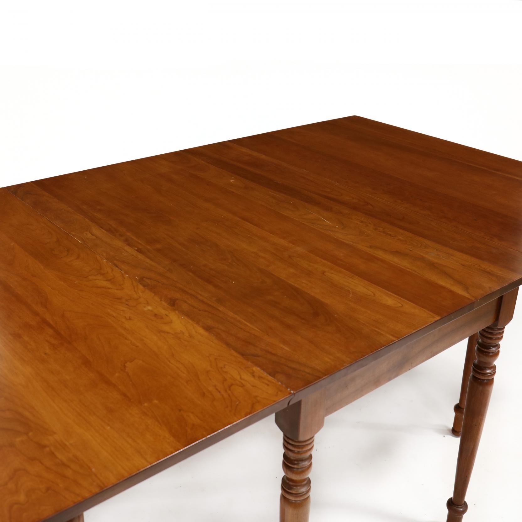 アメリカ ヴィンテージ♦️高級ブランド テーブル♦️Cherry Mountain社 Harvest Table (drop-leaf) - Moderne Gallery