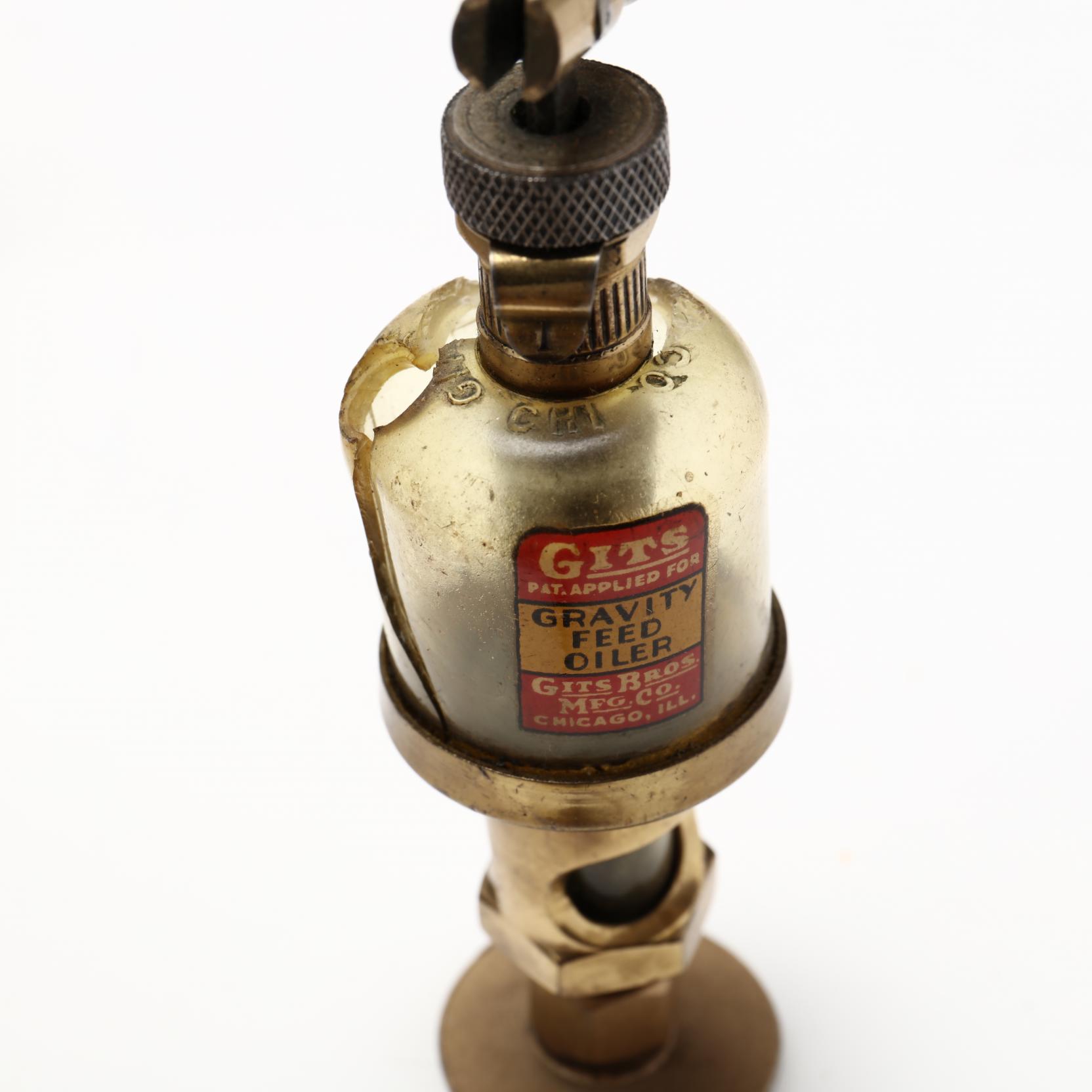 Vintage Brass Oiler Home Improvement Craft Supplies & Tools Home