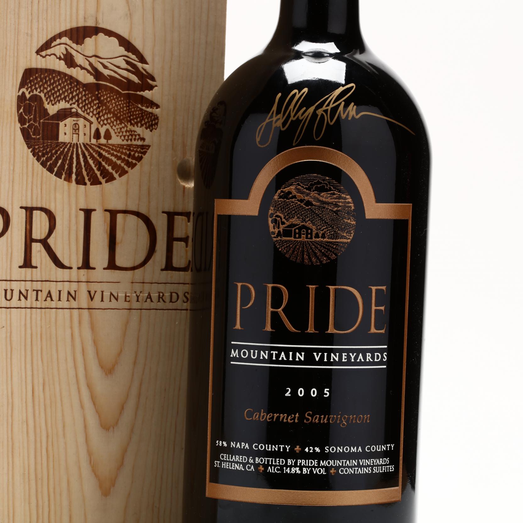ワイン Pride Mountain Vineyards CS 2005 cabsauv.jpg