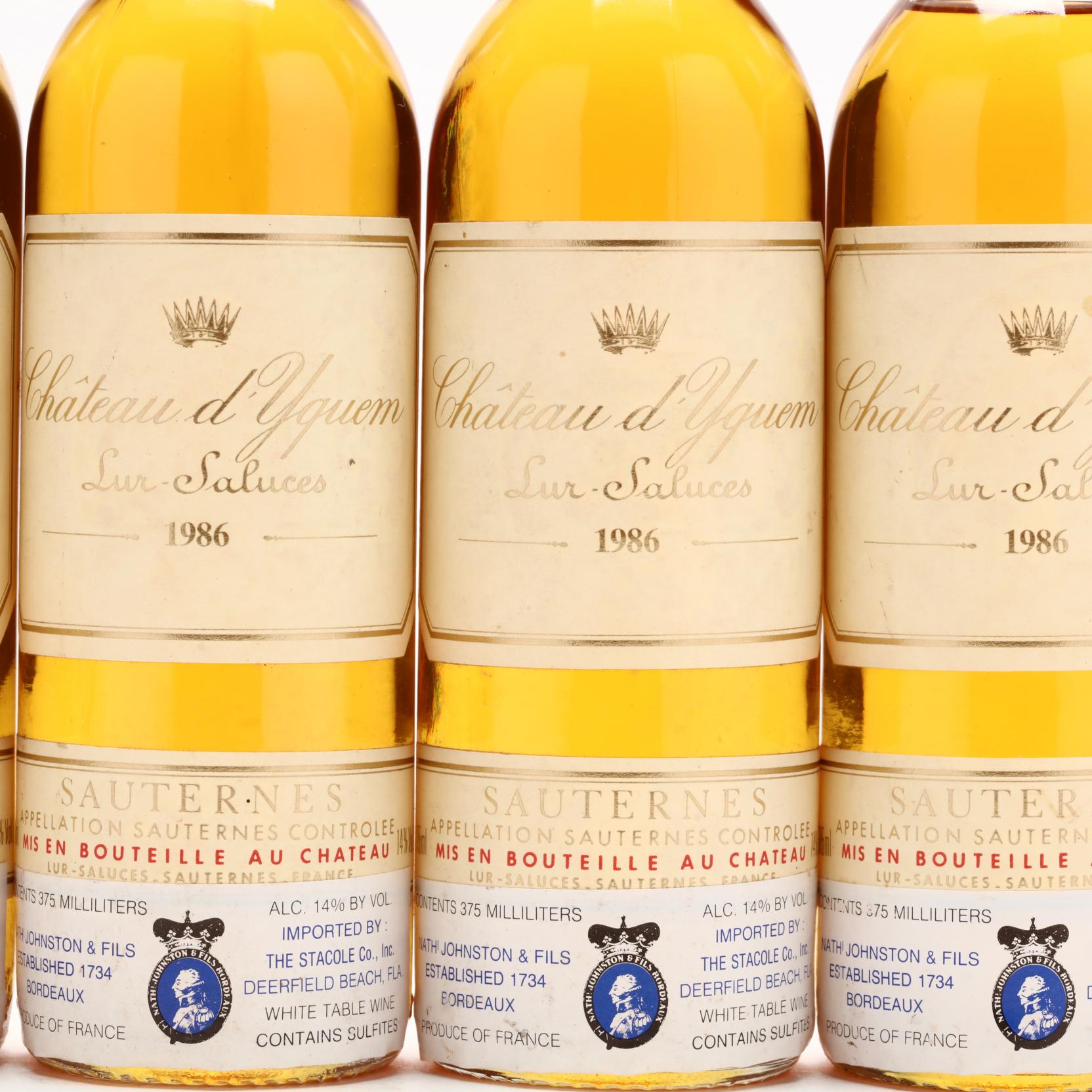 Chateau d'Yquem - Vintage 1986 (Lot 4318 - Fine Wine &