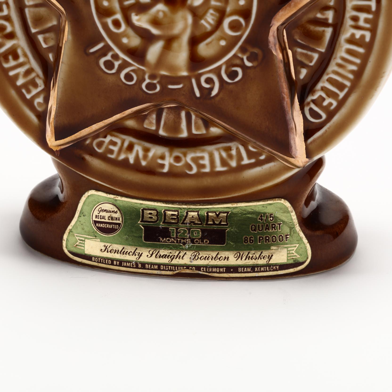 Jim Beam Kentucky Straight Bourbon Whiskey, Elks Centennial