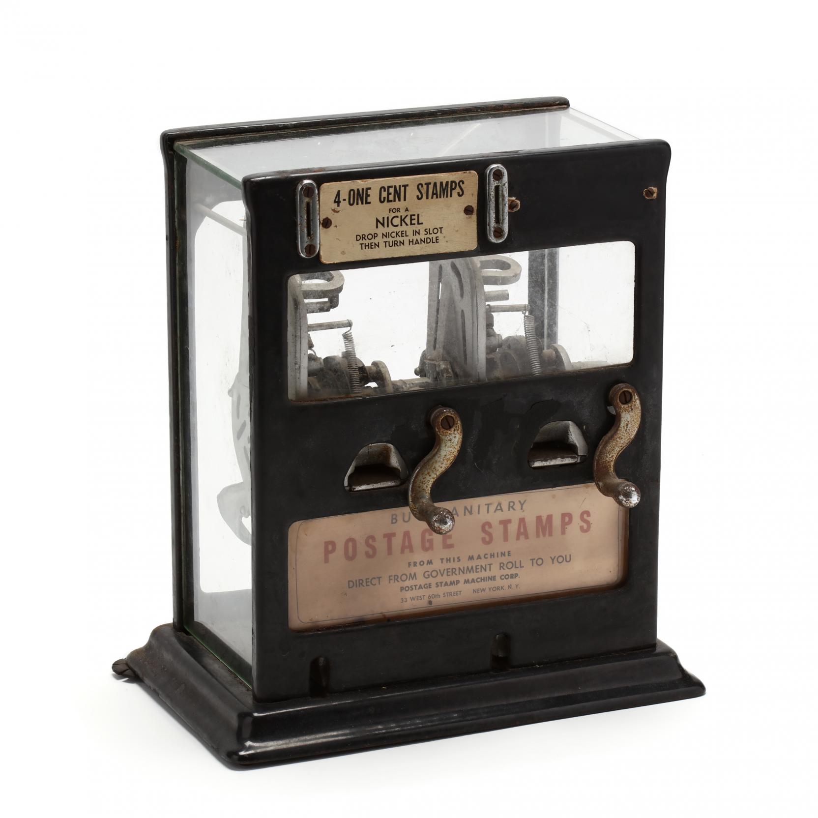 Vintage Postage Stamp Dispenser (Lot 1184 - Single-Owner Advertising &  Americana Auction, The Collection of Mary Wells, Greensboro, NCAug 23,  2019, 1:00pm)