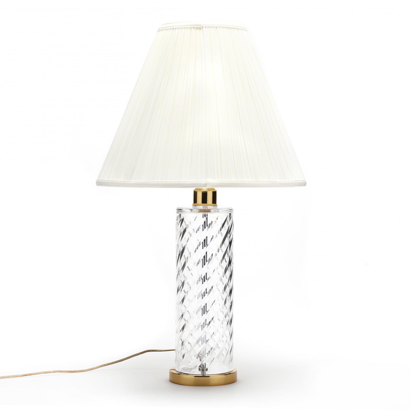 Waterford Crystal Table Lamp Lot 527 Labor Day Gallery Auctionsep 2 2019 9 00am Waterford Crystal Table Lamp Lot 527, Waterford Crystal Table Lamps Auction