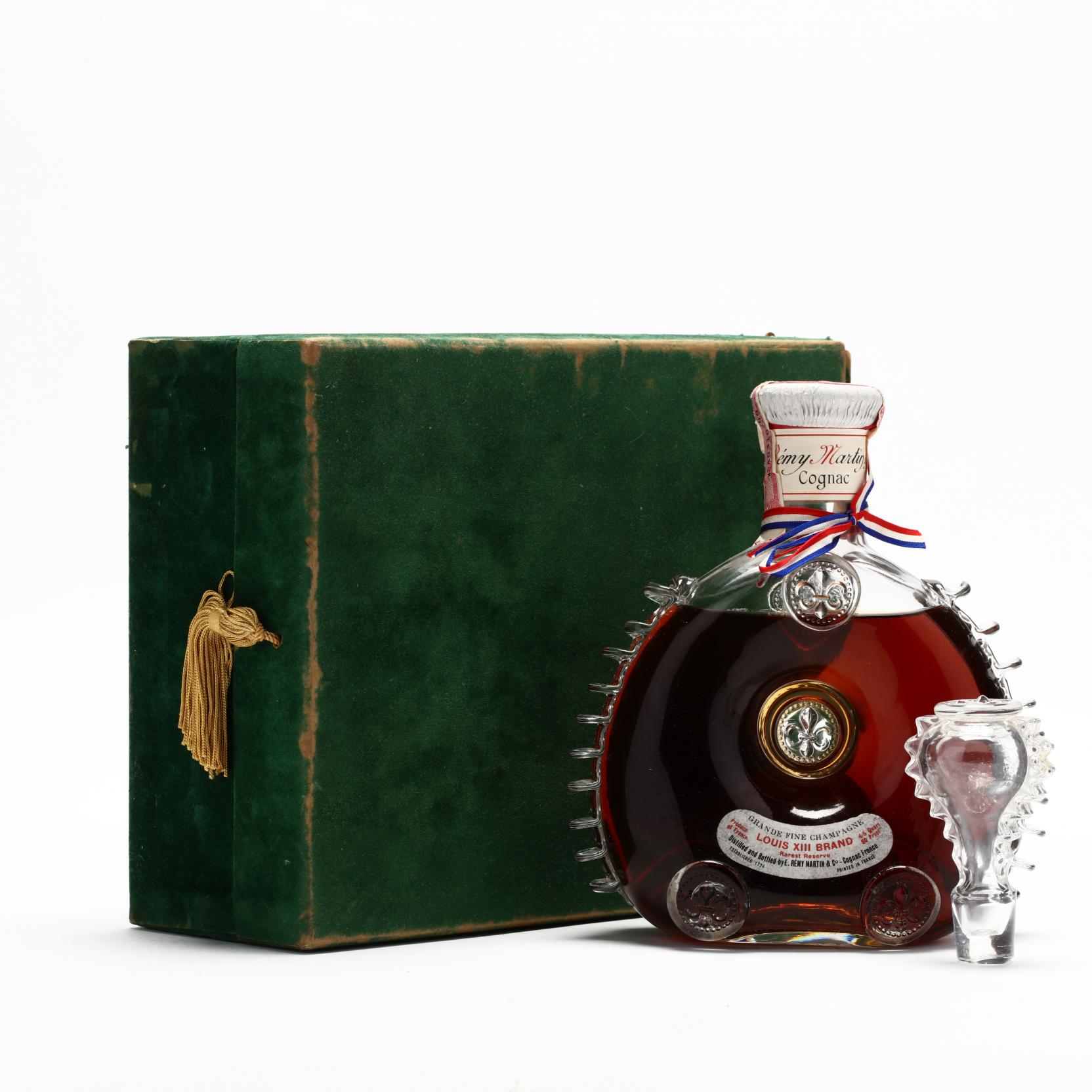 Remy Martin Louis XIII Cognac & Baccarat Decanter (Lot 4449 - Fine 