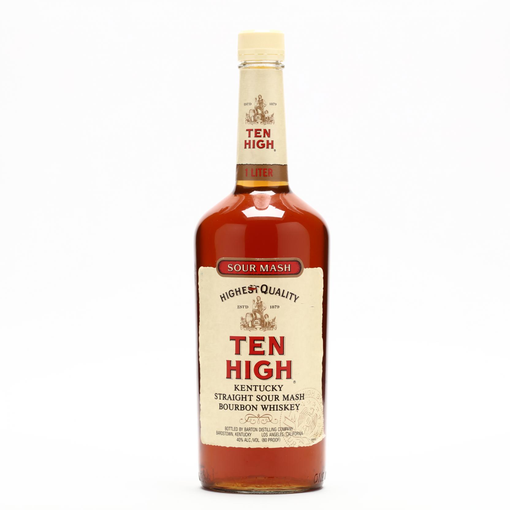 Ten High Kentucky Straight Bourbon Whiskey (Lot 4326 - Fine Ten High Kentucky Straight Bourbon Whiskey (Lot 4326 - Fine