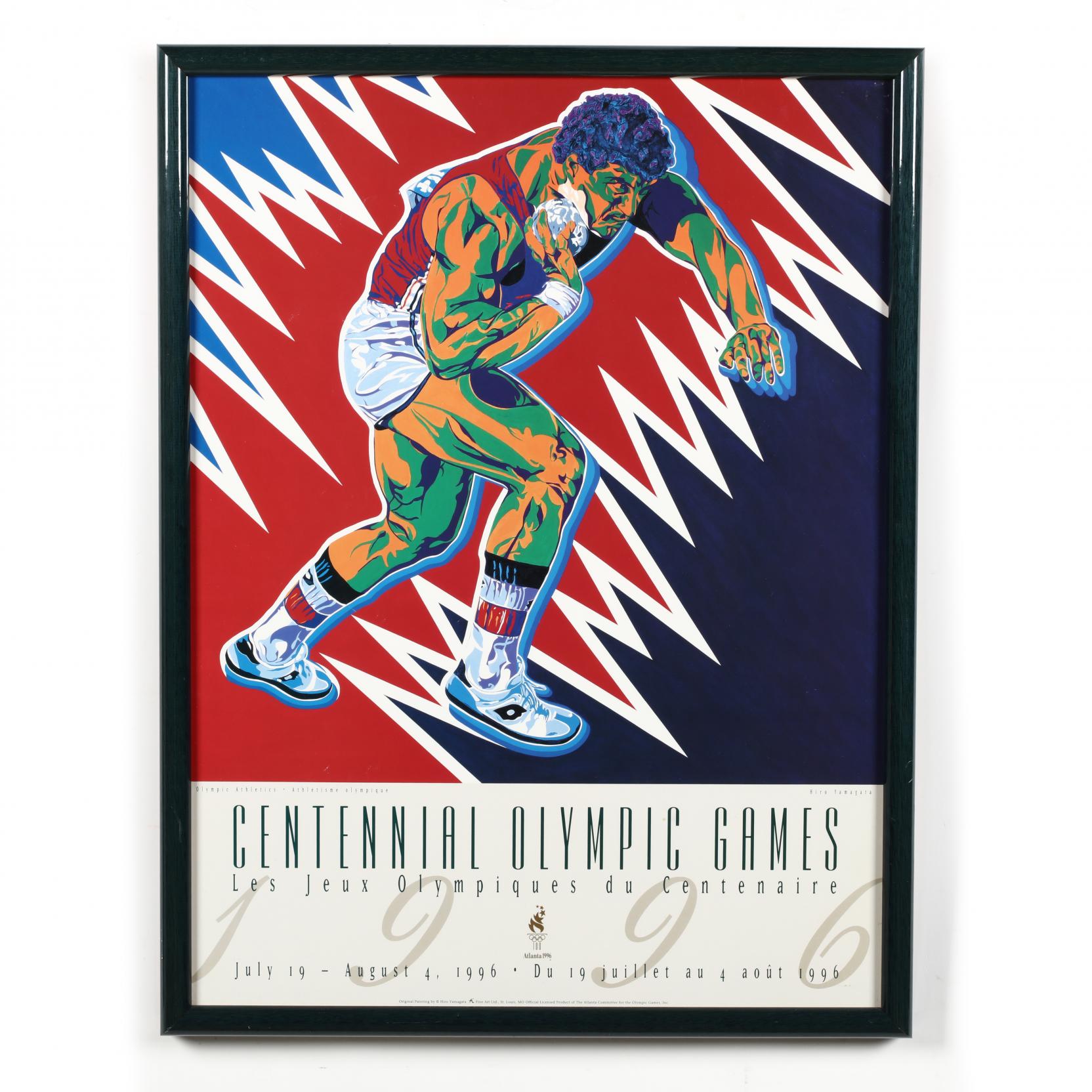 Five 1996 Olympic Posters (Lot 599 - October Gallery AuctionOct 12