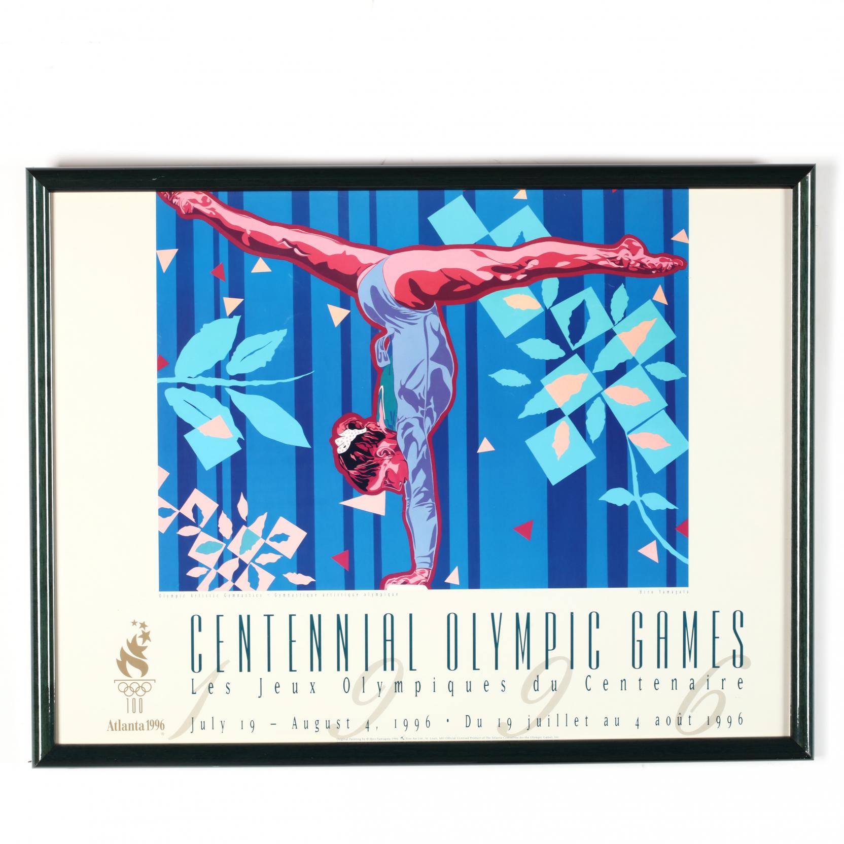 Five 1996 Olympic Posters (Lot 599 - October Gallery AuctionOct 12