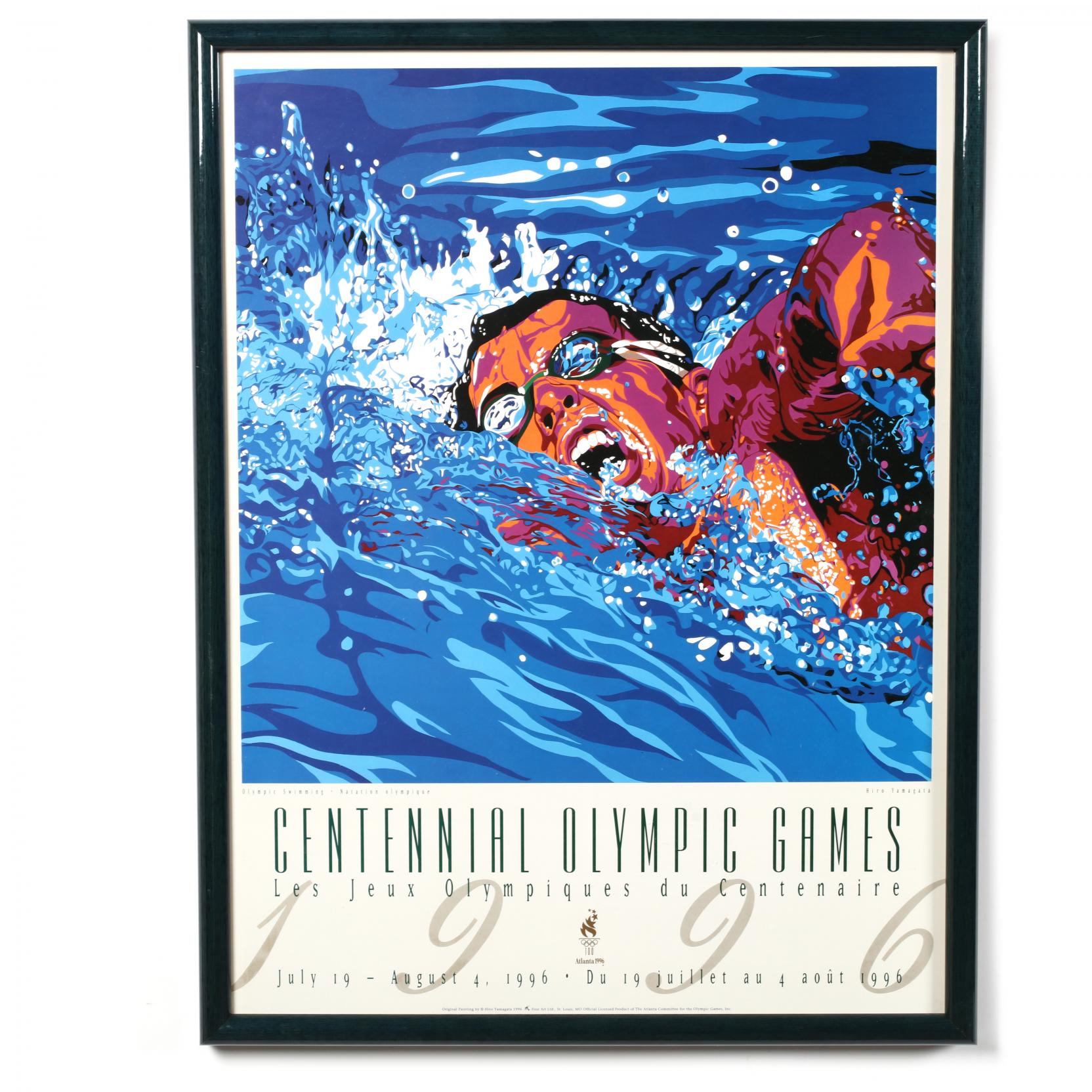 Five 1996 Olympic Posters (Lot 599 - October Gallery AuctionOct 12