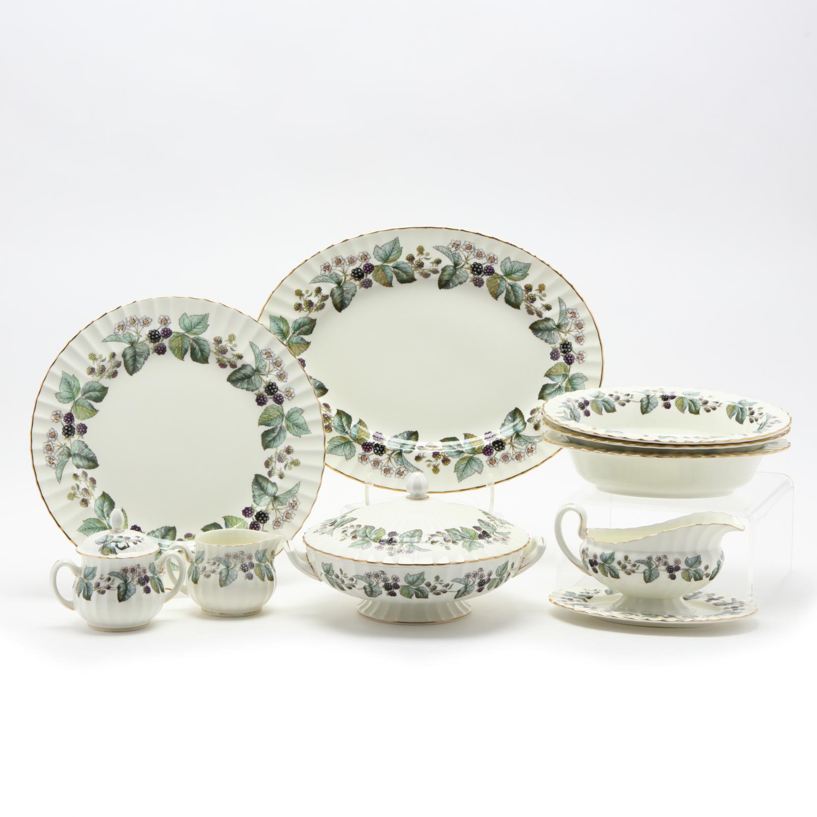 163) Piece Set of Royal Worcester 
