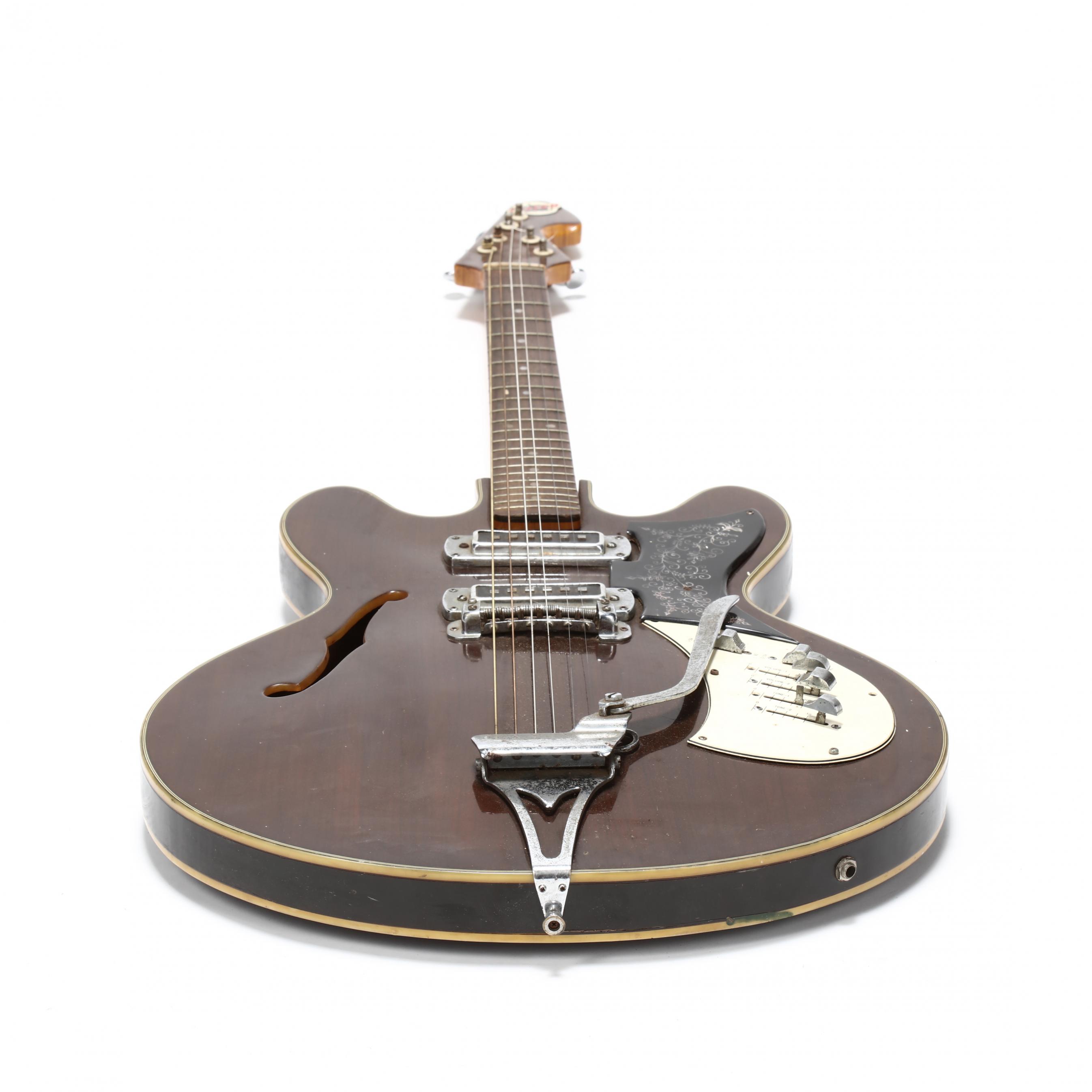 Teisco Del Ray Model EP 100T Hollowbody Electric Guitar (Lot Teisco Del Ray Model EP 100T Hollowbody Electric Guitar (Lot