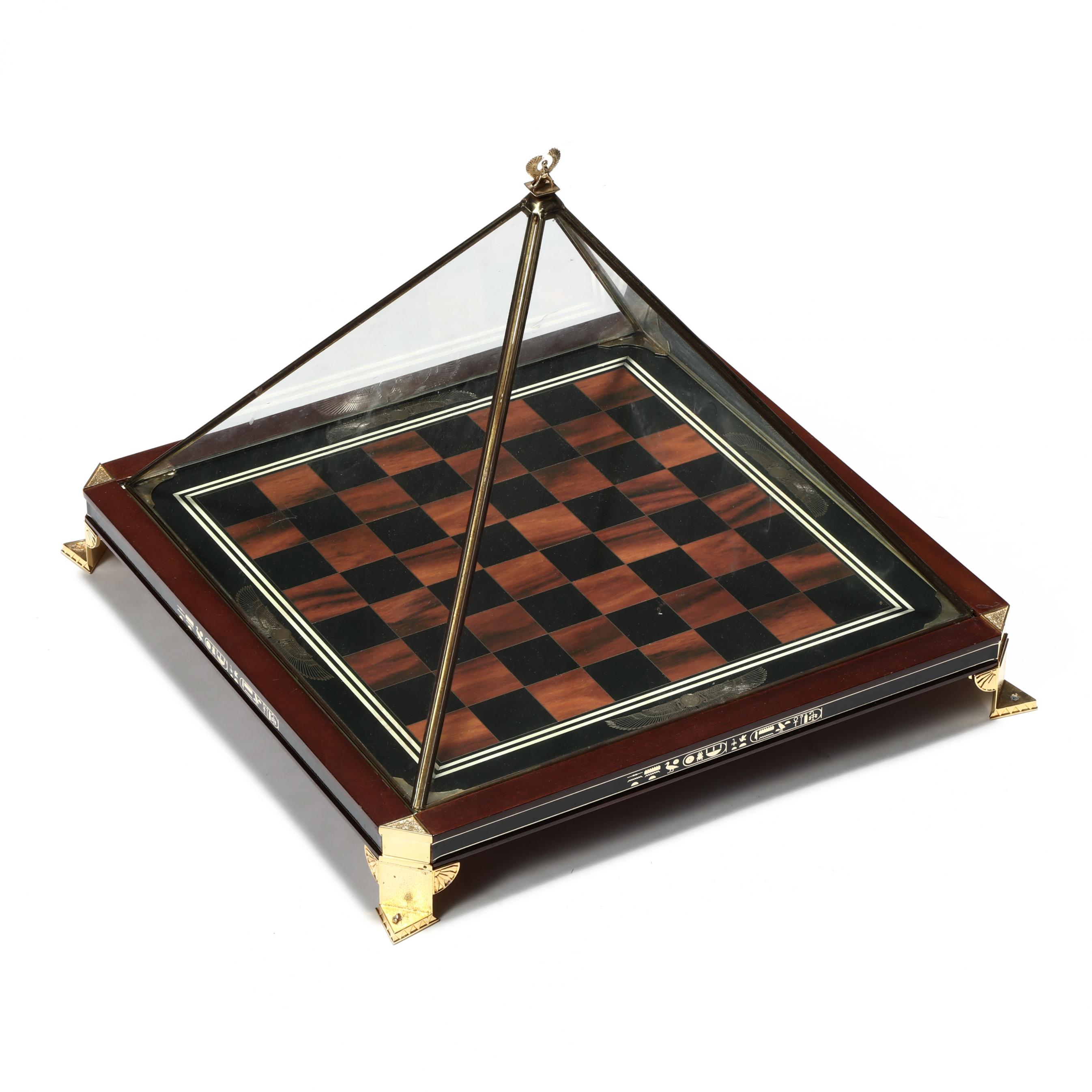 プレミア　チェス Franklin Mint Limited Edition Treasures of Tutankhamen Chess Board