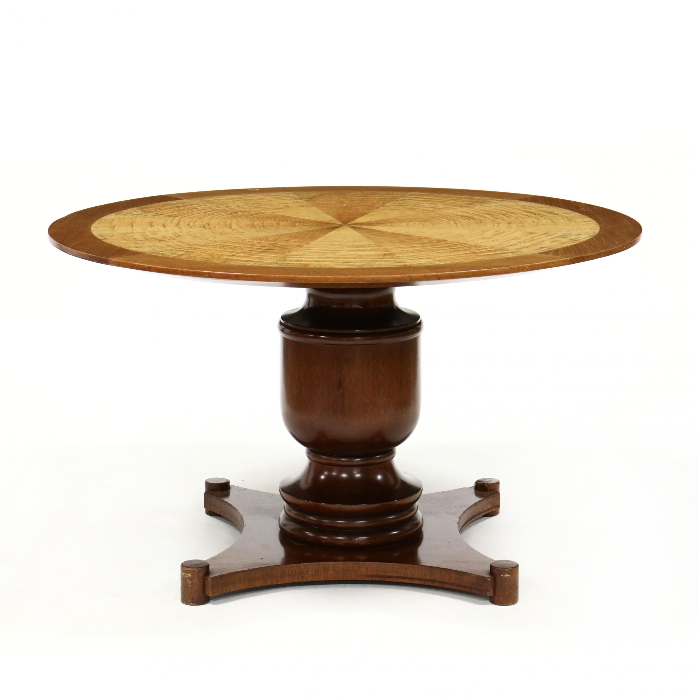 neoclassical-style-figured-wood-center-table