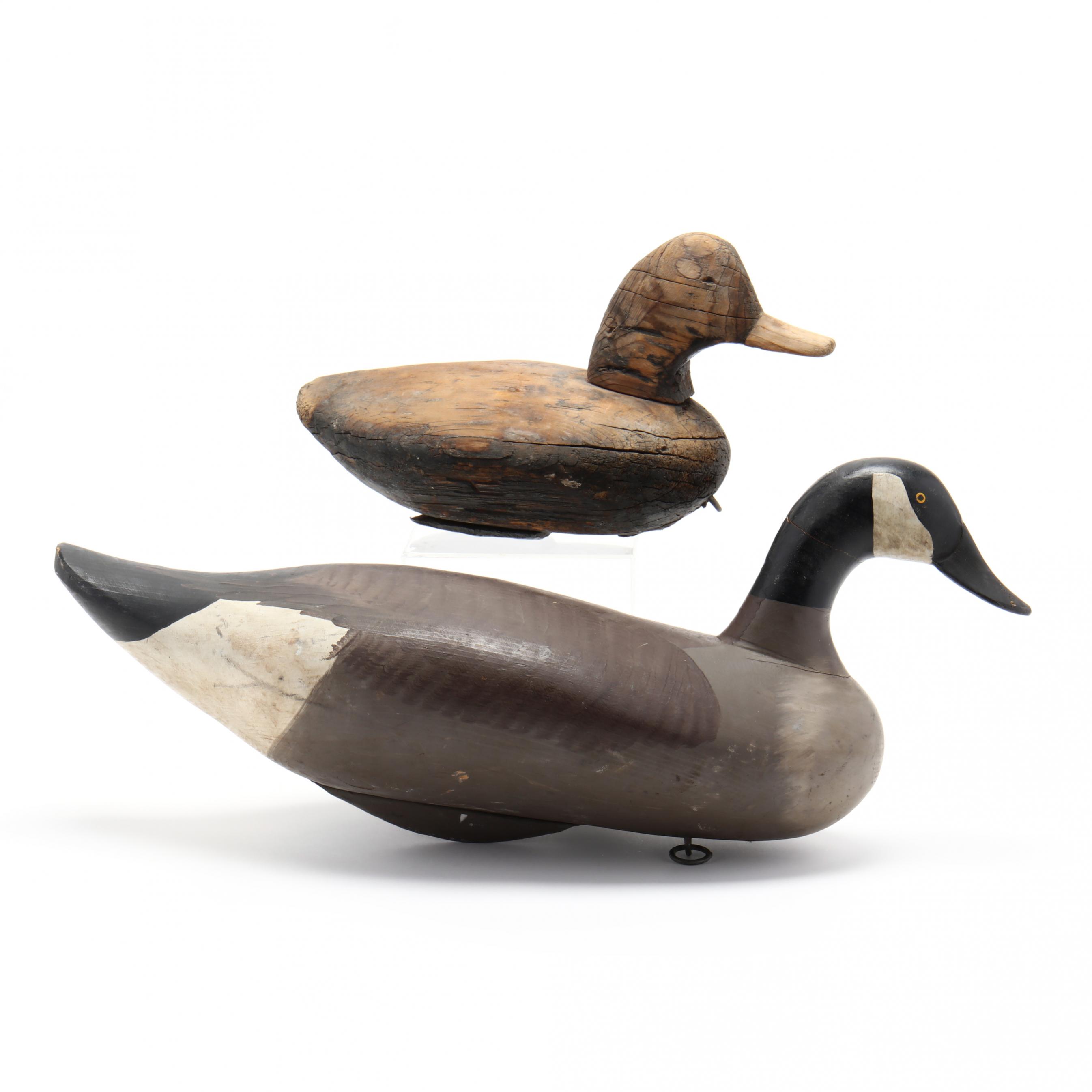 Two Vintage Decoys (Lot 160 - Upcoming: New Year's Weekend Gallery