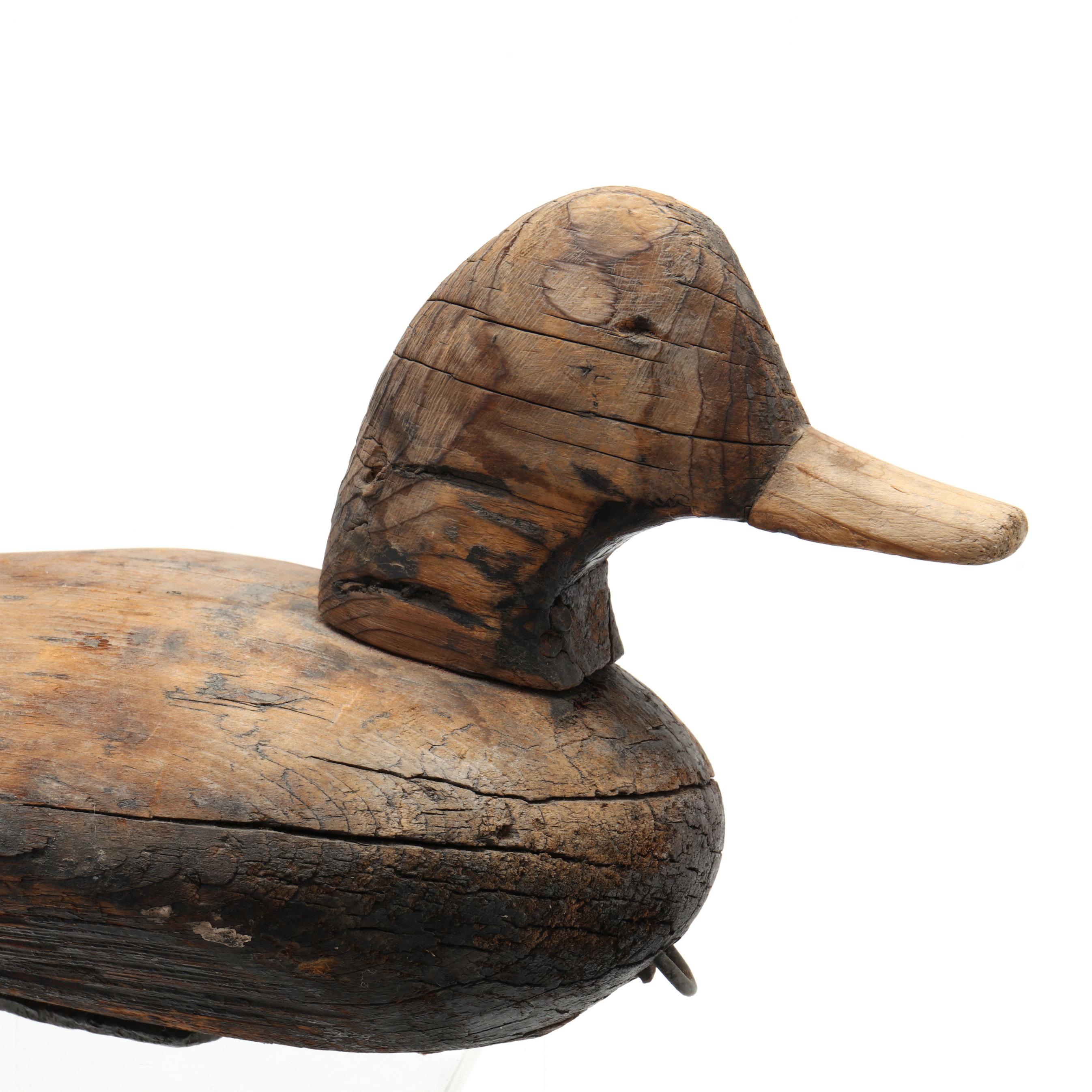 Two Vintage Decoys (Lot 160 - Upcoming: New Year's Weekend Gallery Two Vintage Decoys (Lot 160 - Upcoming: New Year's Weekend Gallery