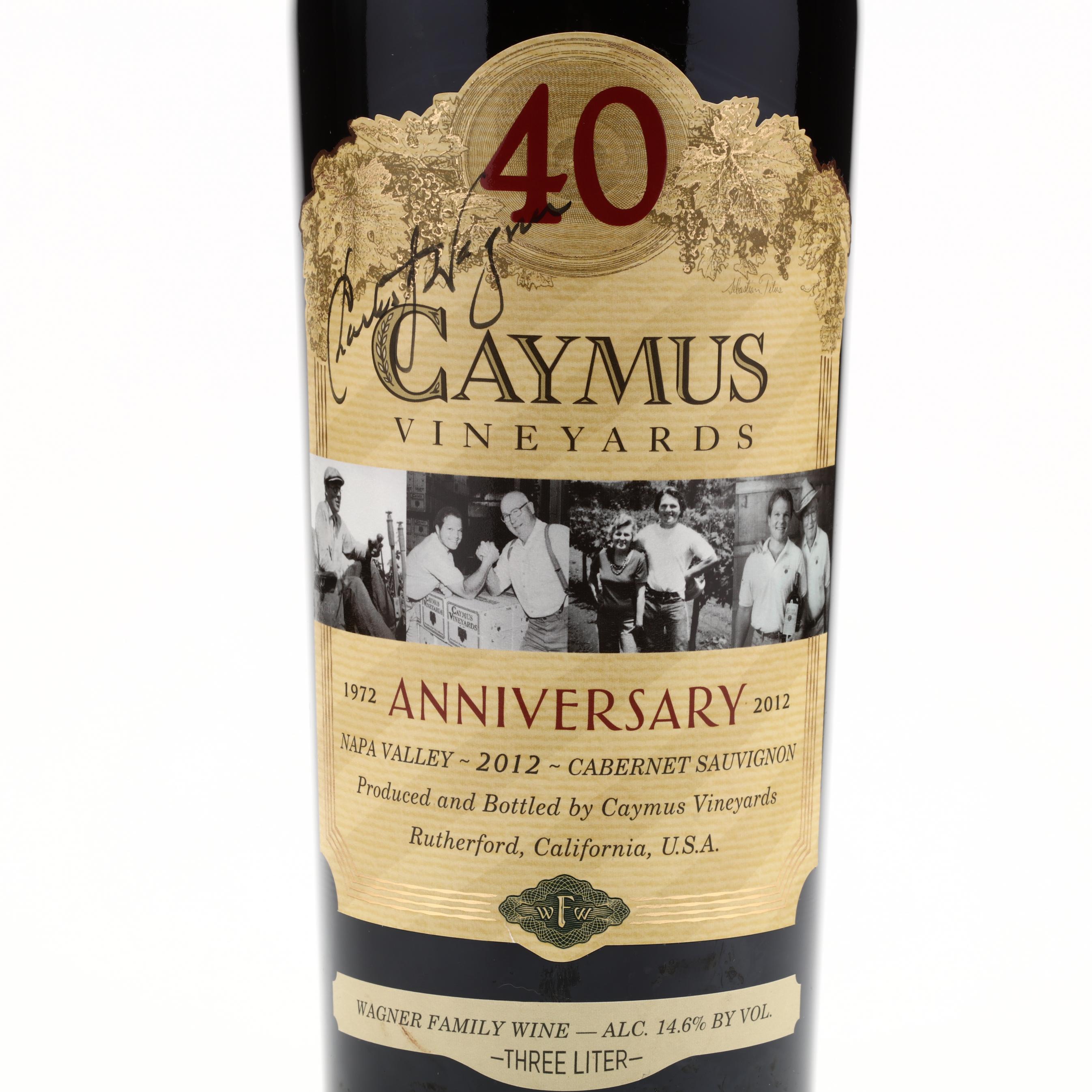 Caymus Vineyards Double-Magnum - Vintage 2012 (Lot 1067 Caymus Vineyards Double-Magnum - Vintage 2012 (Lot 1067