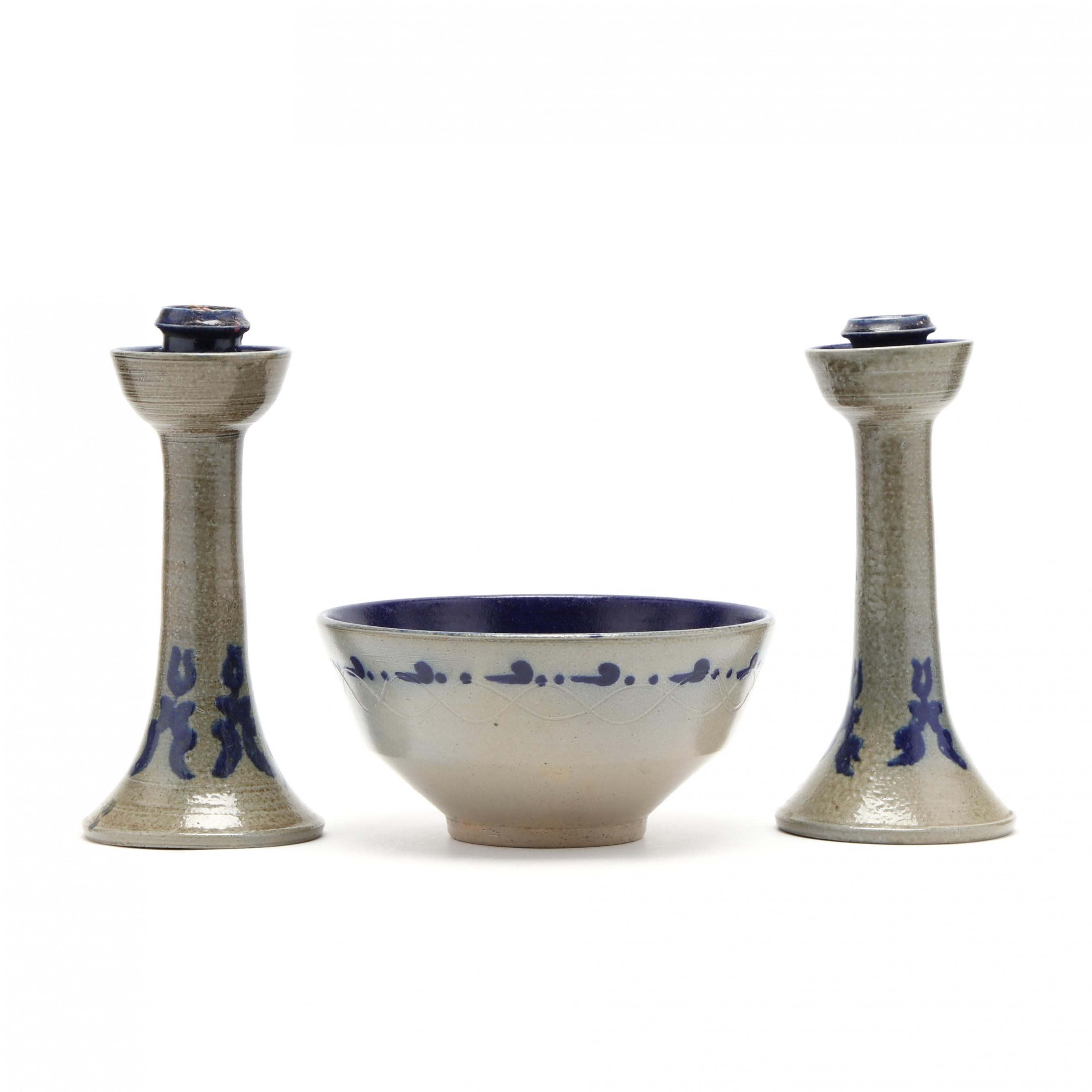 nc-pottery-table-centerpiece-of-three-ben-owen-master-potter